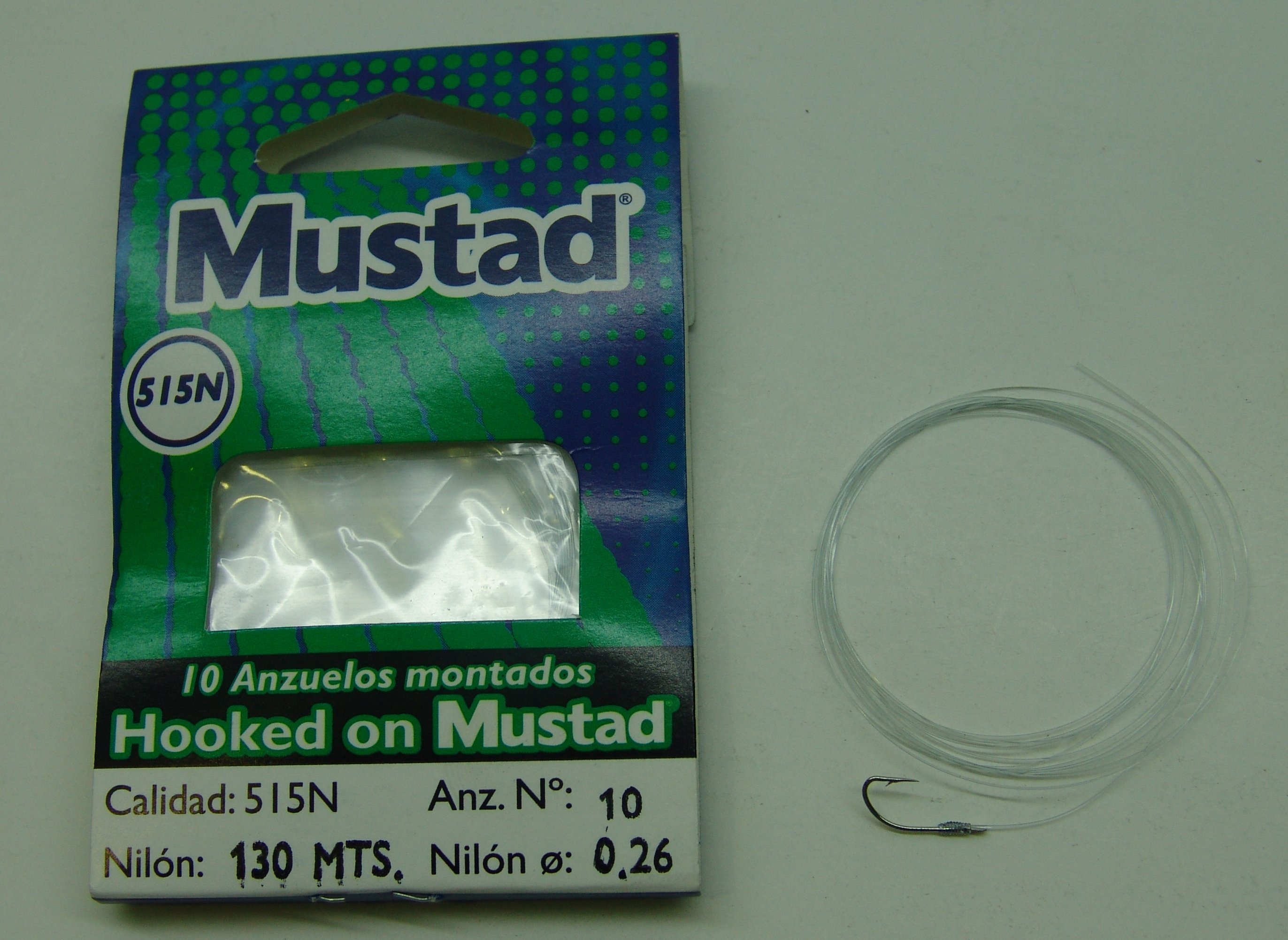 ANZUELO MONTADO MUSTAD EXTRA 515-N 10