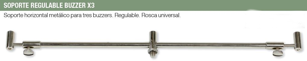 SOPORTE REGULABLE BUZZER 3CAÑAS