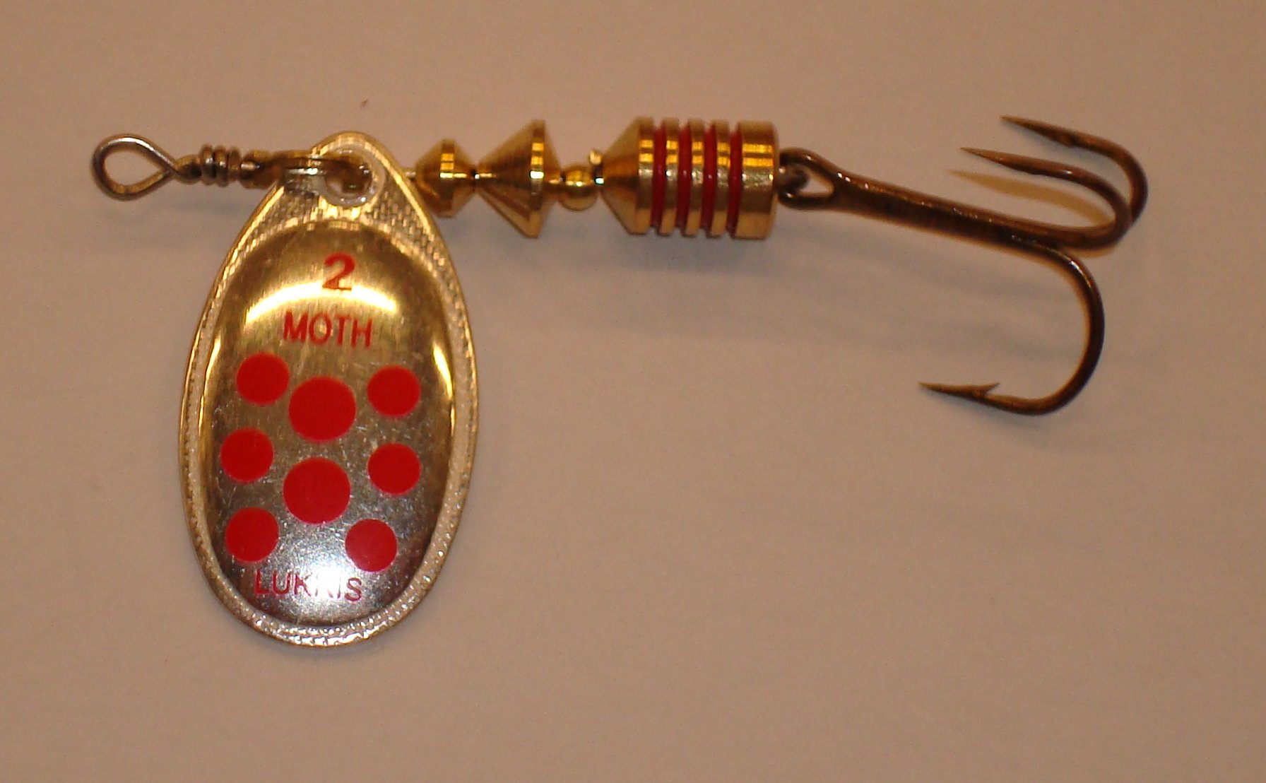 CUCHARILLA KALI MOTH Nº 2 PR (PLATA PUNTOS ROJOS)