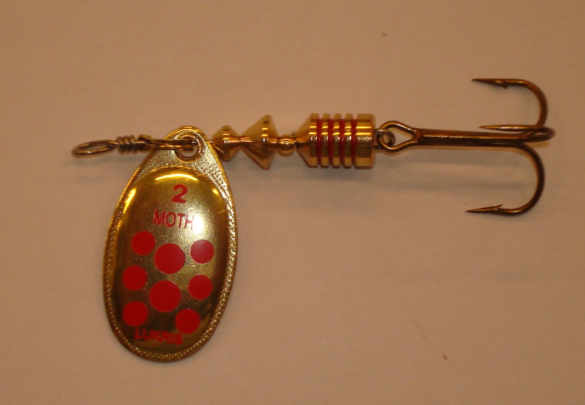 CUCHARILLA KALI MOTH Nº 2 OR (ORO PUNTOS ROJOS)