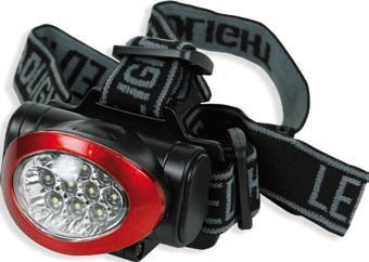 LINTERNA FRONTAL KALI KUNNAN 10 LEDS