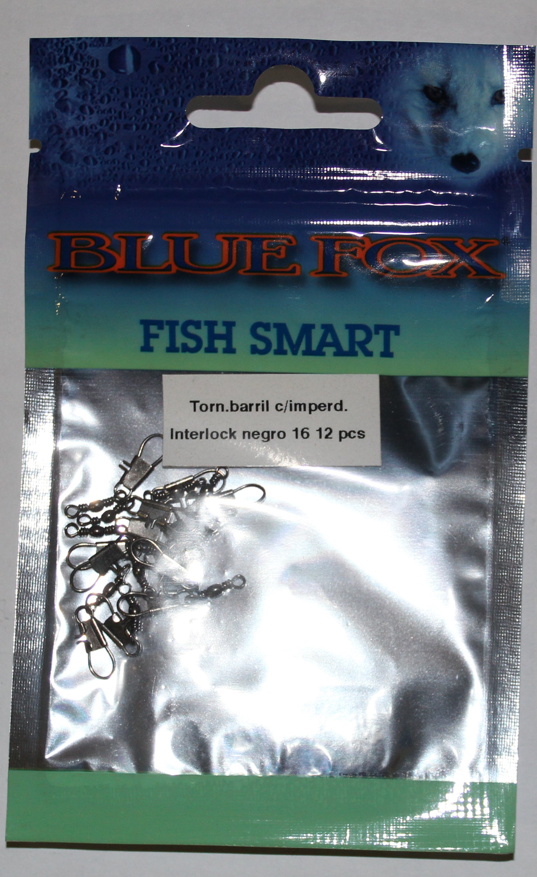 EMERILLON TORNIQUETE BARRIL CON IMPERDIBLE 16 (12u