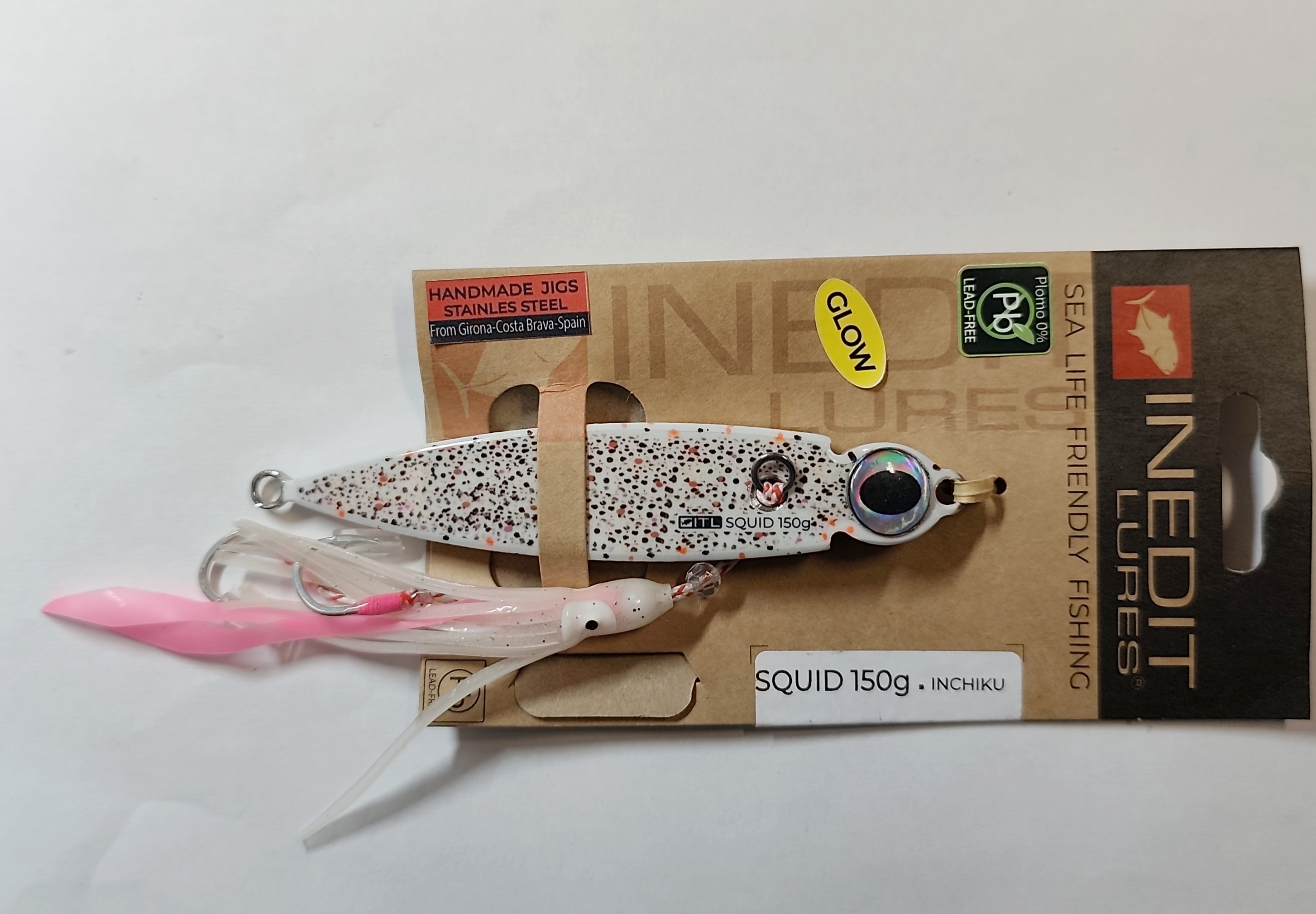 INEDIT INCHIKU SQUID 150gr INOX 316 SIN PLOMO LGW-24
