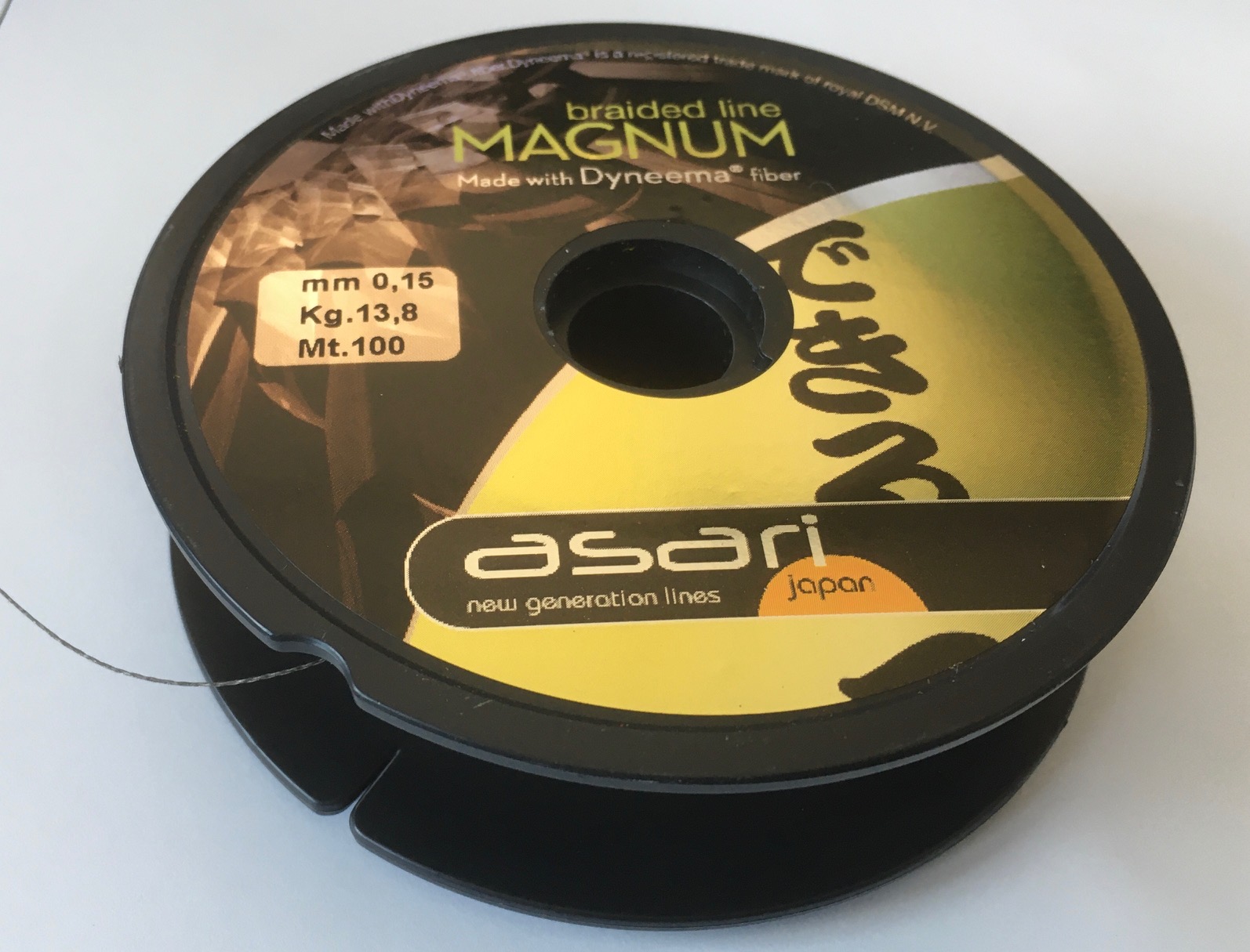 ASARI DYNEEMA MAGNUM 0,15 mm 13.80kg 100m