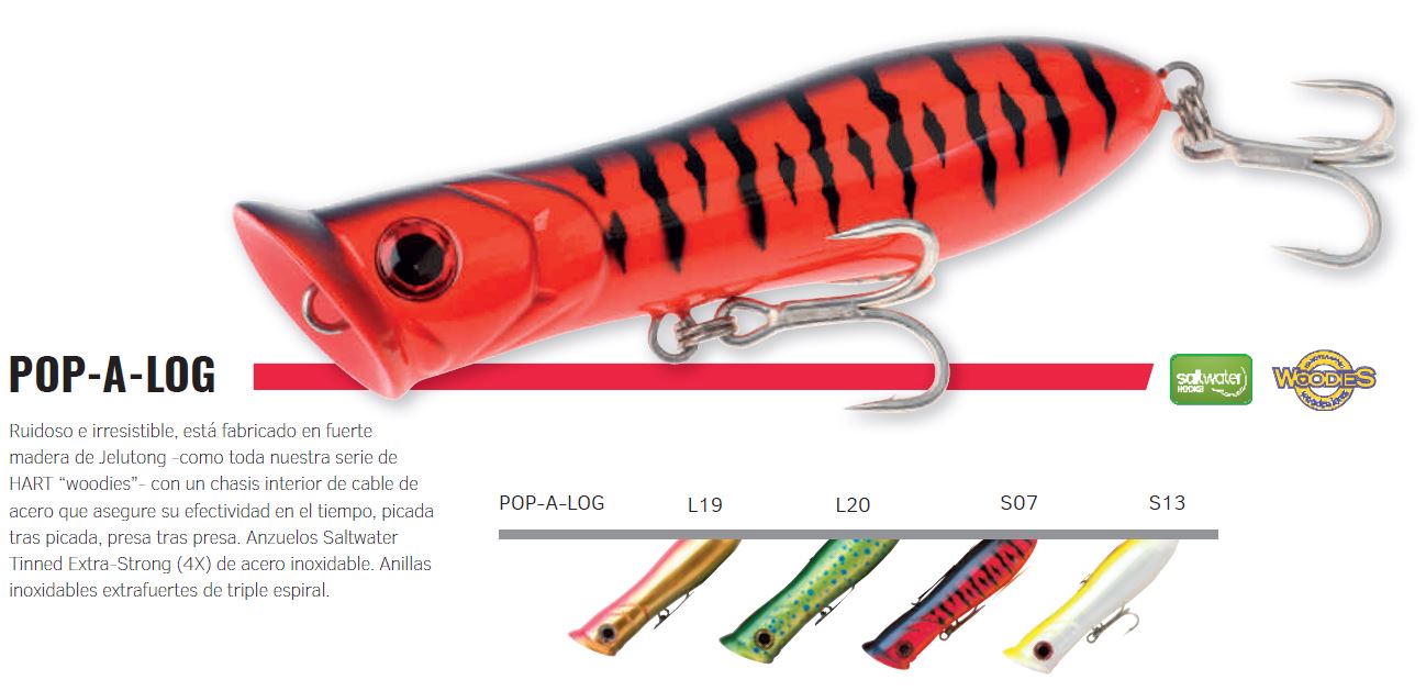 POPPER HART POP-A-LOG  170mm - L19