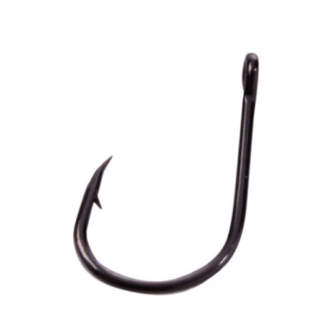 ANZUELO YOKOZUNA CHINU BLACK NICKEL ANILLA nº 2/0 (11 unidades)