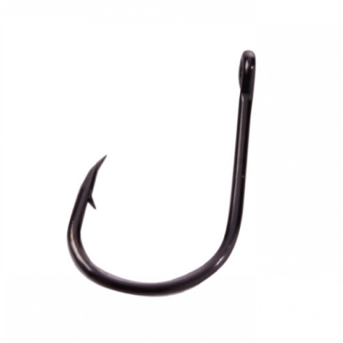 ANZUELO YOKOZUNA CHINU BLACK NICKEL ANILLA nº 8 (25 unidades)
