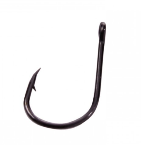 ANZUELO YOKOZUNA CHINU BLACK NICKEL ANILLA nº 10 (25 unidades)