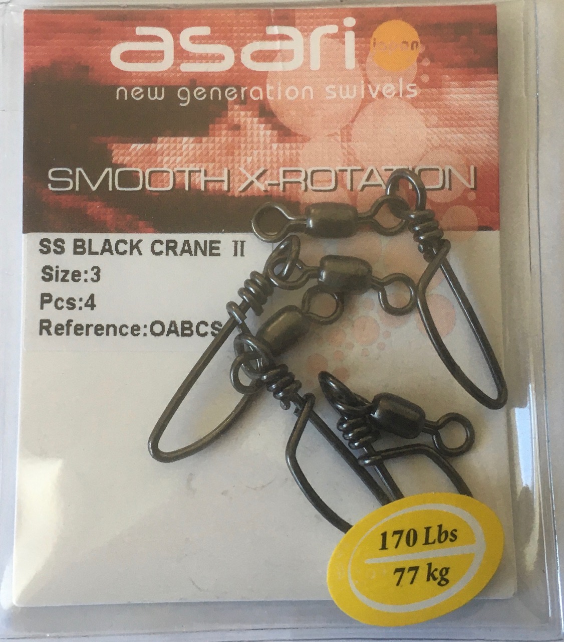 EMERILLONES ASARI SS BCRANE TOUR-3 (4 unidades)