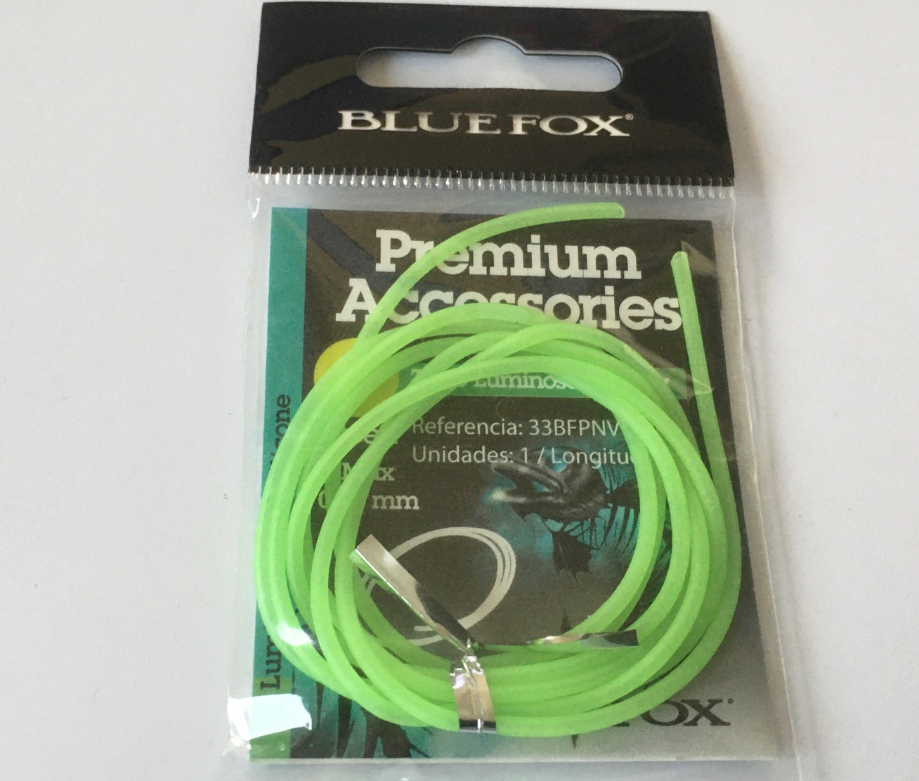 TUBO LUMINOSO SILICONA VERDE 1m