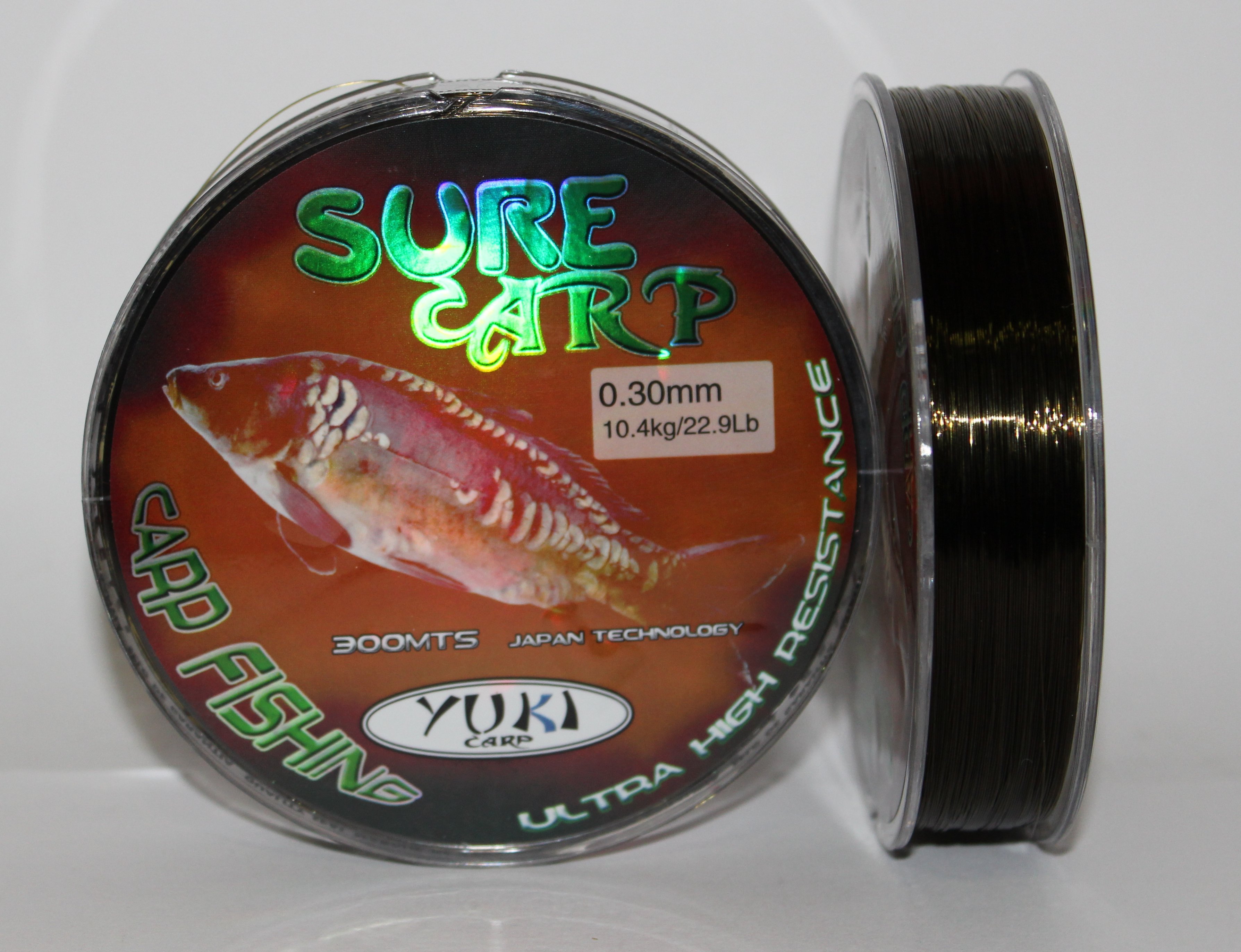 NYLON SURE CARP 0.30 300MT 10.40kg