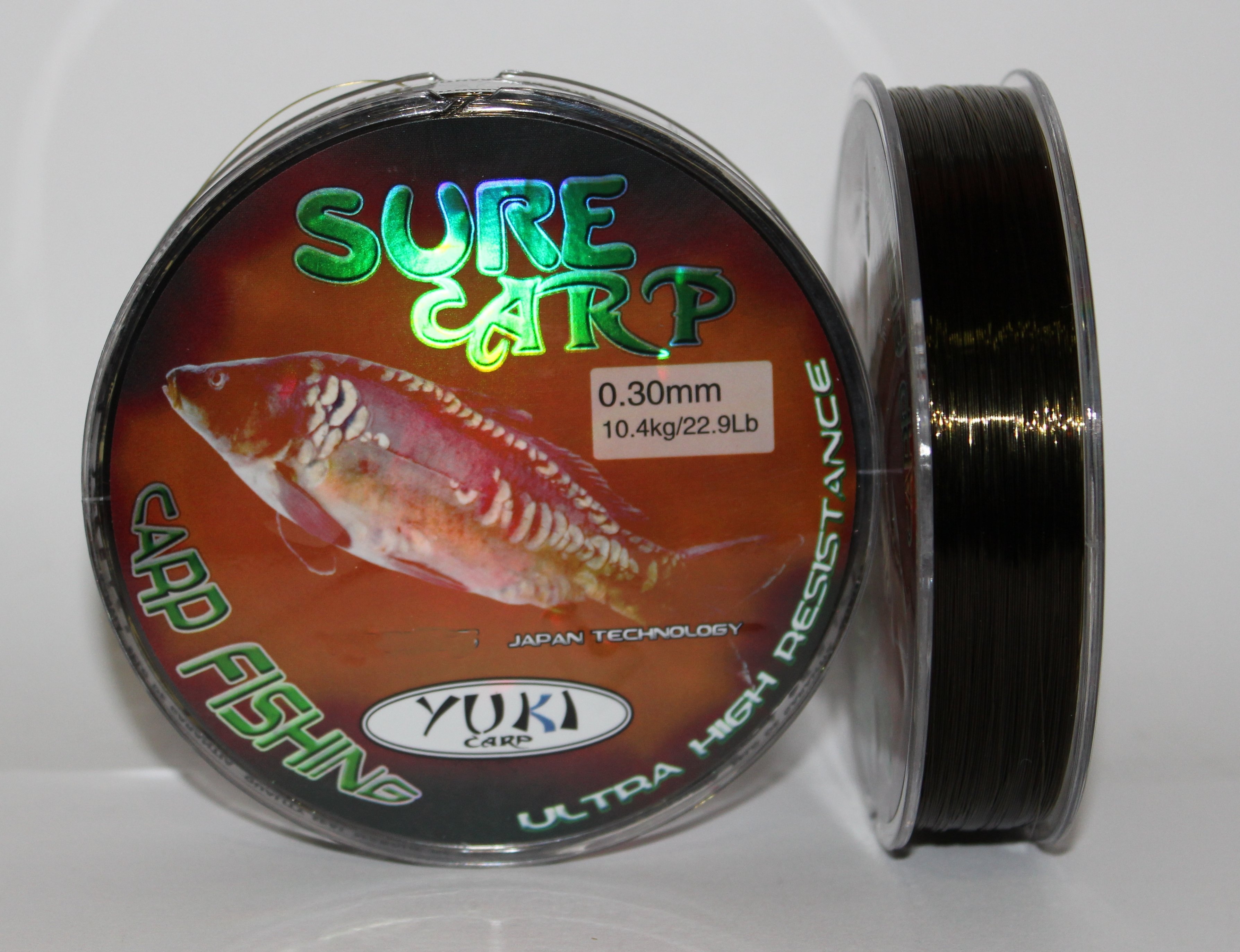 NYLON SURE CARP 0.30 900MT 10.40kg