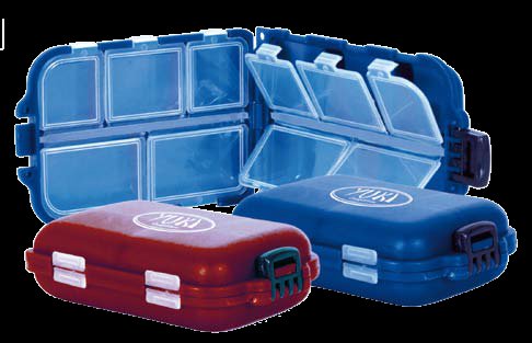 CAJA PLASTICO ROJA