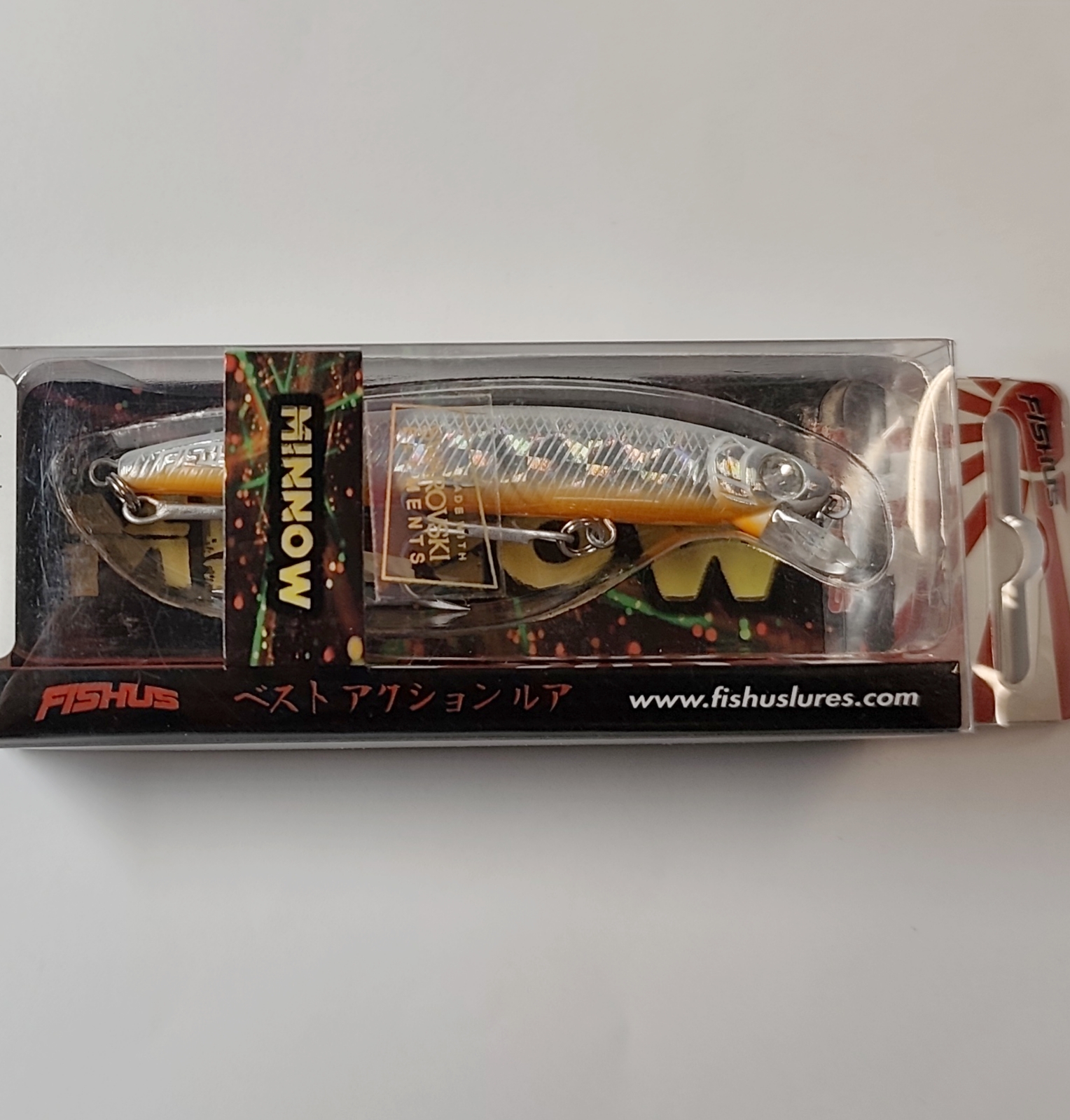 FISHUS MINNOW 80F FLOATING 8cm 8gr COLOR 014