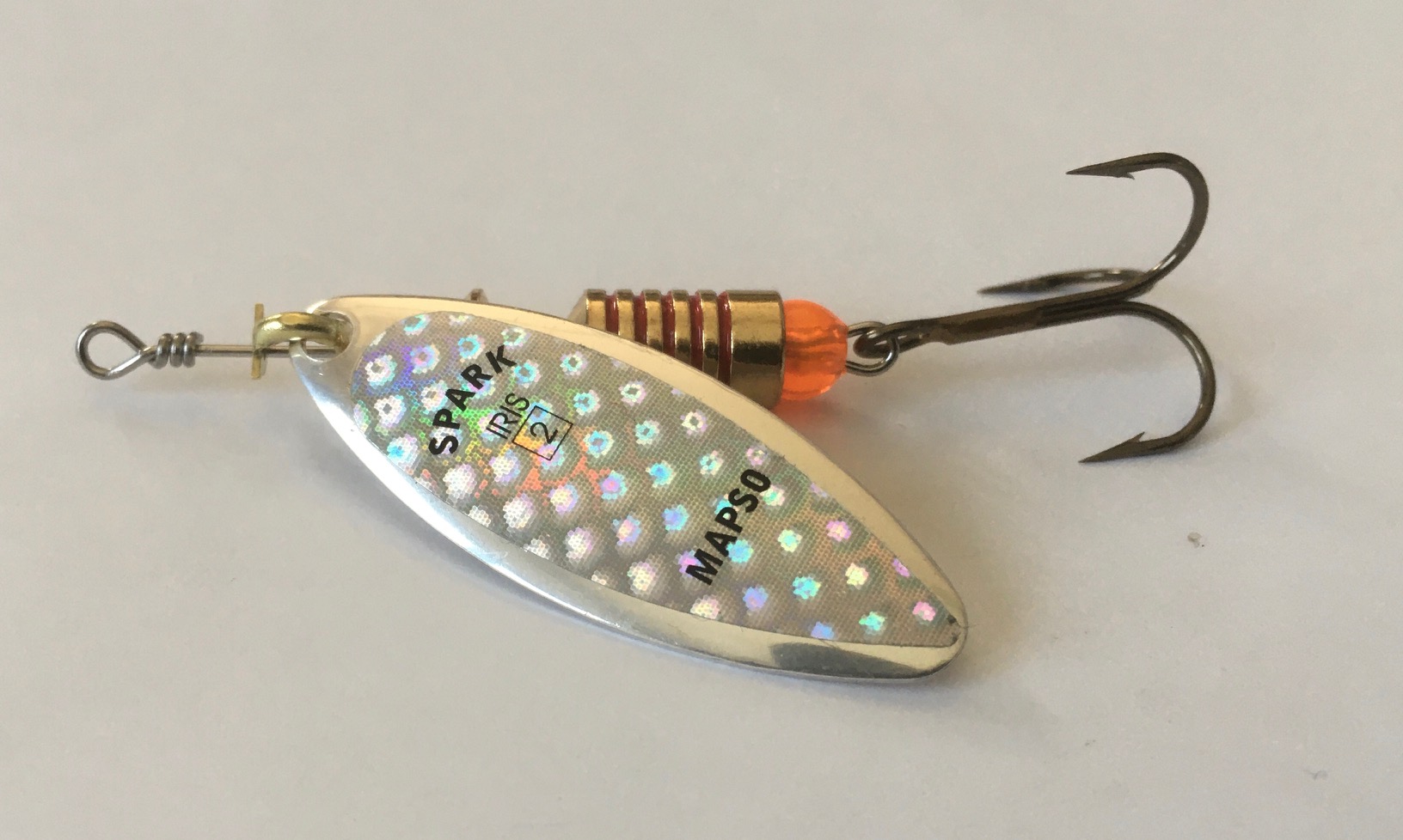 CUCHARILLA MAPSO SPARK 2-P-IRIS-PLATA