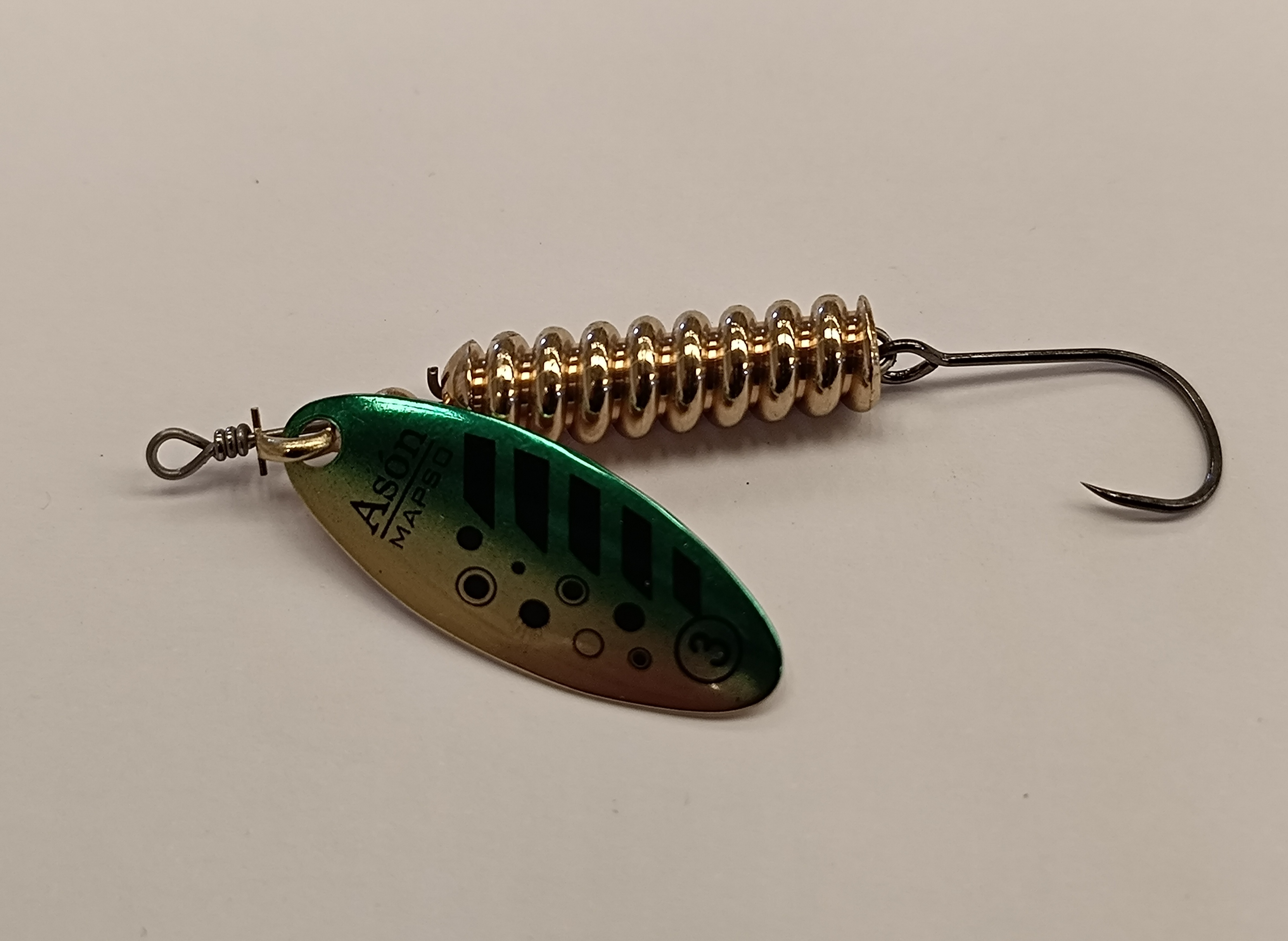 CUCHARILLA MAPSO ASON 3B -12gr - ONV (1 ANZUELO SIN MUERTE)