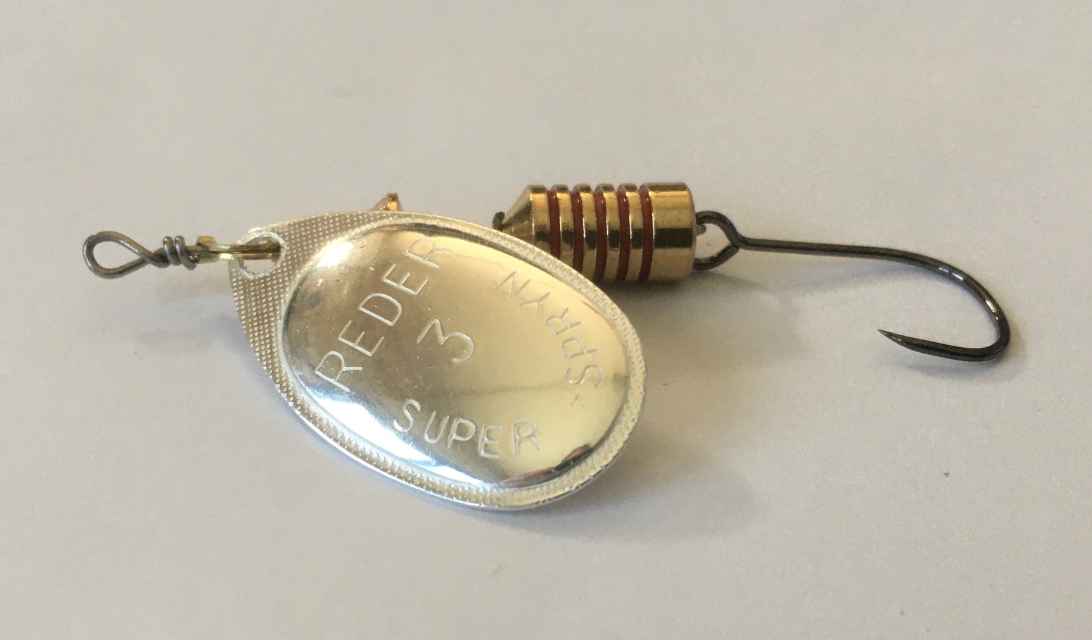 CUCHARILLA MAPSO REDER Nº 3 PLATA (1 ANZUELO SIN MUERTE)