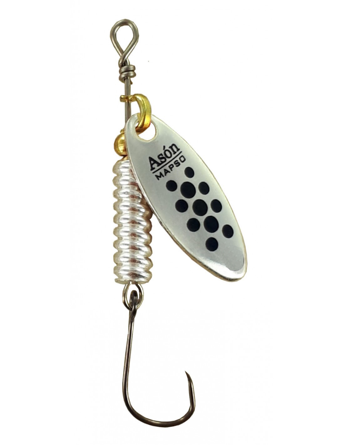 CUCHARILLA MAPSO ASON 3B -12gr -PN (1 ANZUELO SIN MUERTE)