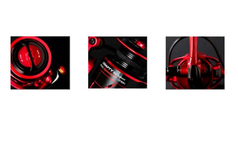 CARRETE CINNETIC CRAFTY INFERNO 4000 SPEED. CRBK