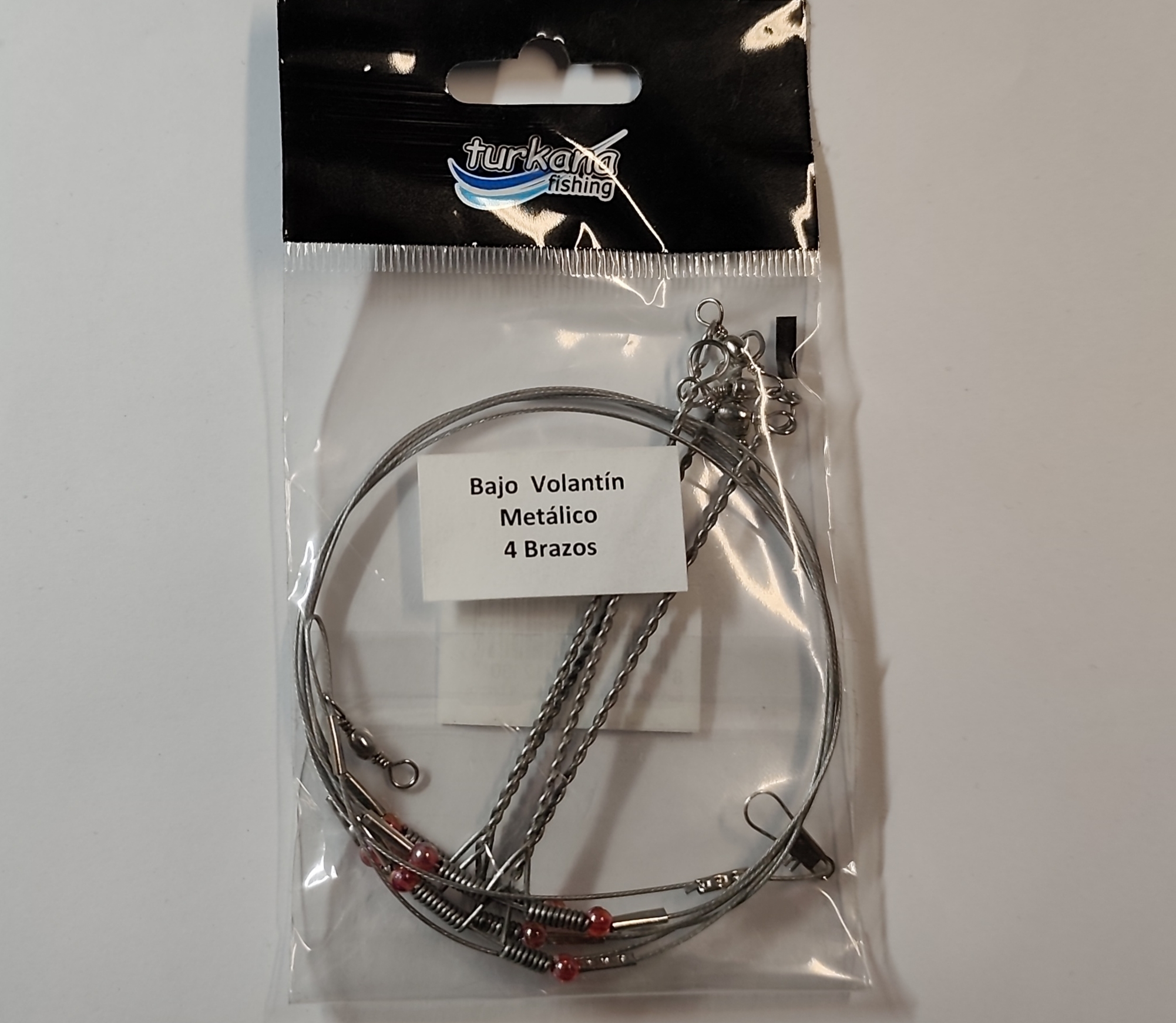 TURKANA BAJO VOLANTIN METALICO 4 BRAZOS