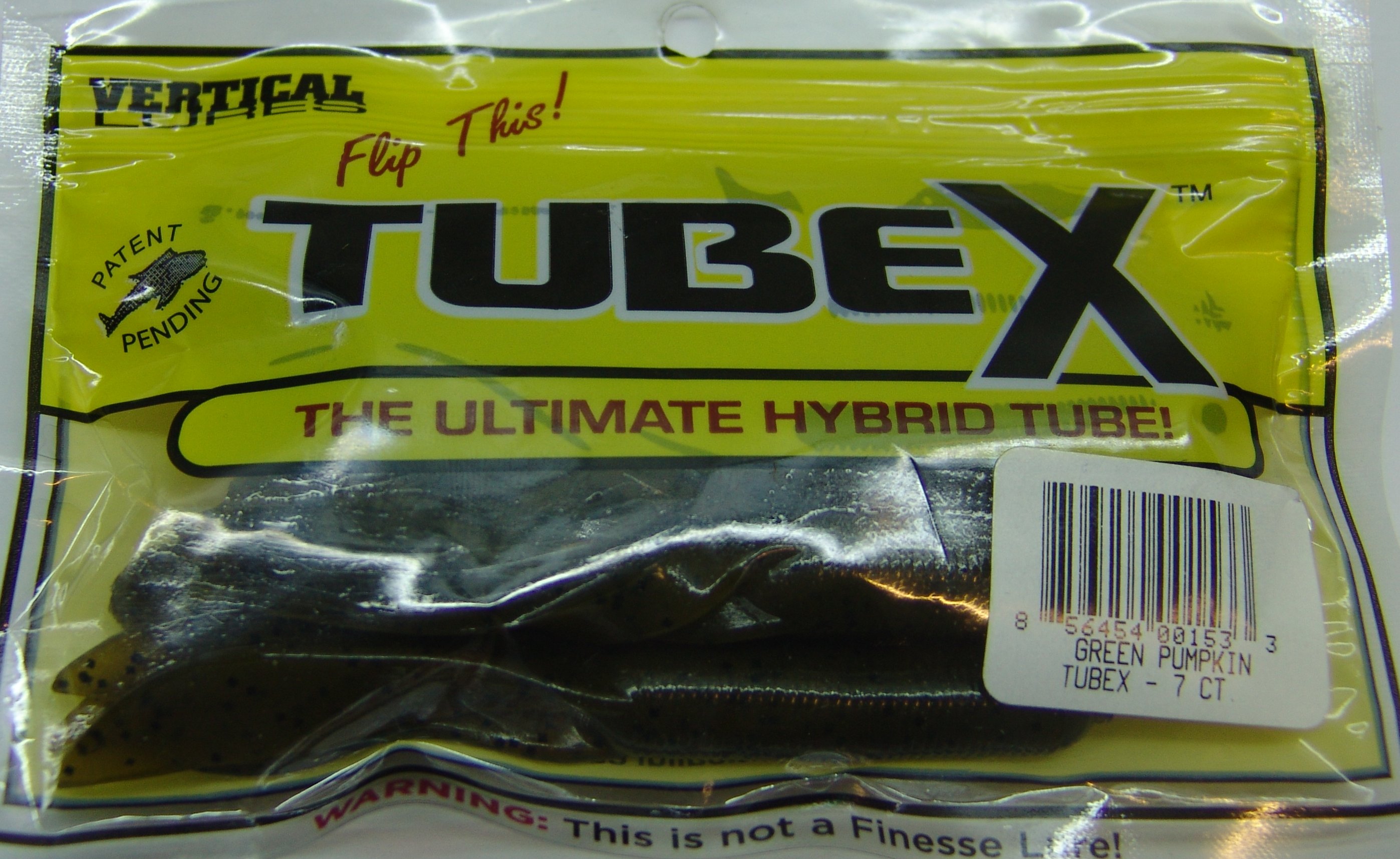 Tube X, de Vertical, color Green Pumpkin (7 unid