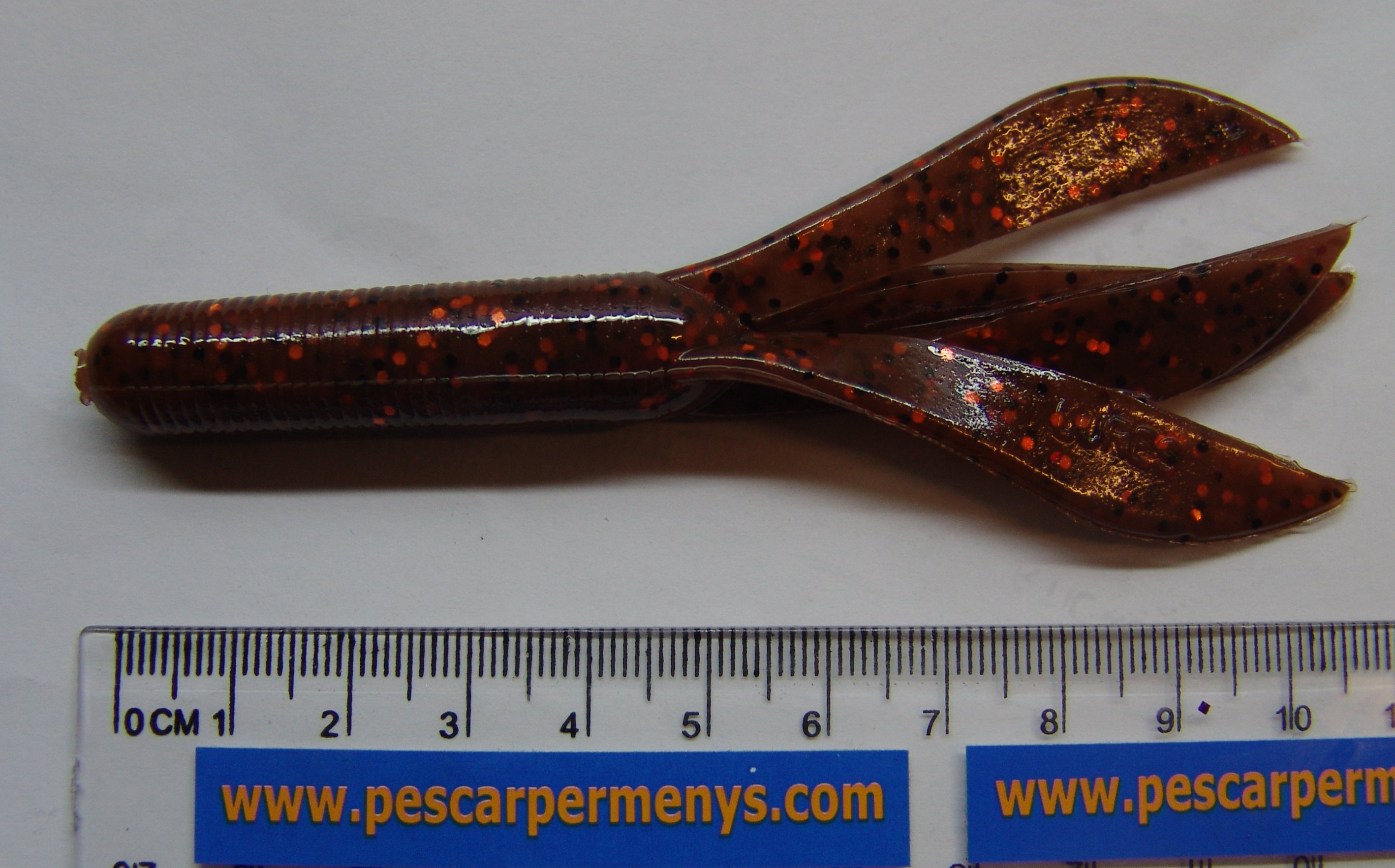 Tube X, de Vertical, color Bayou Craw (7unidades)