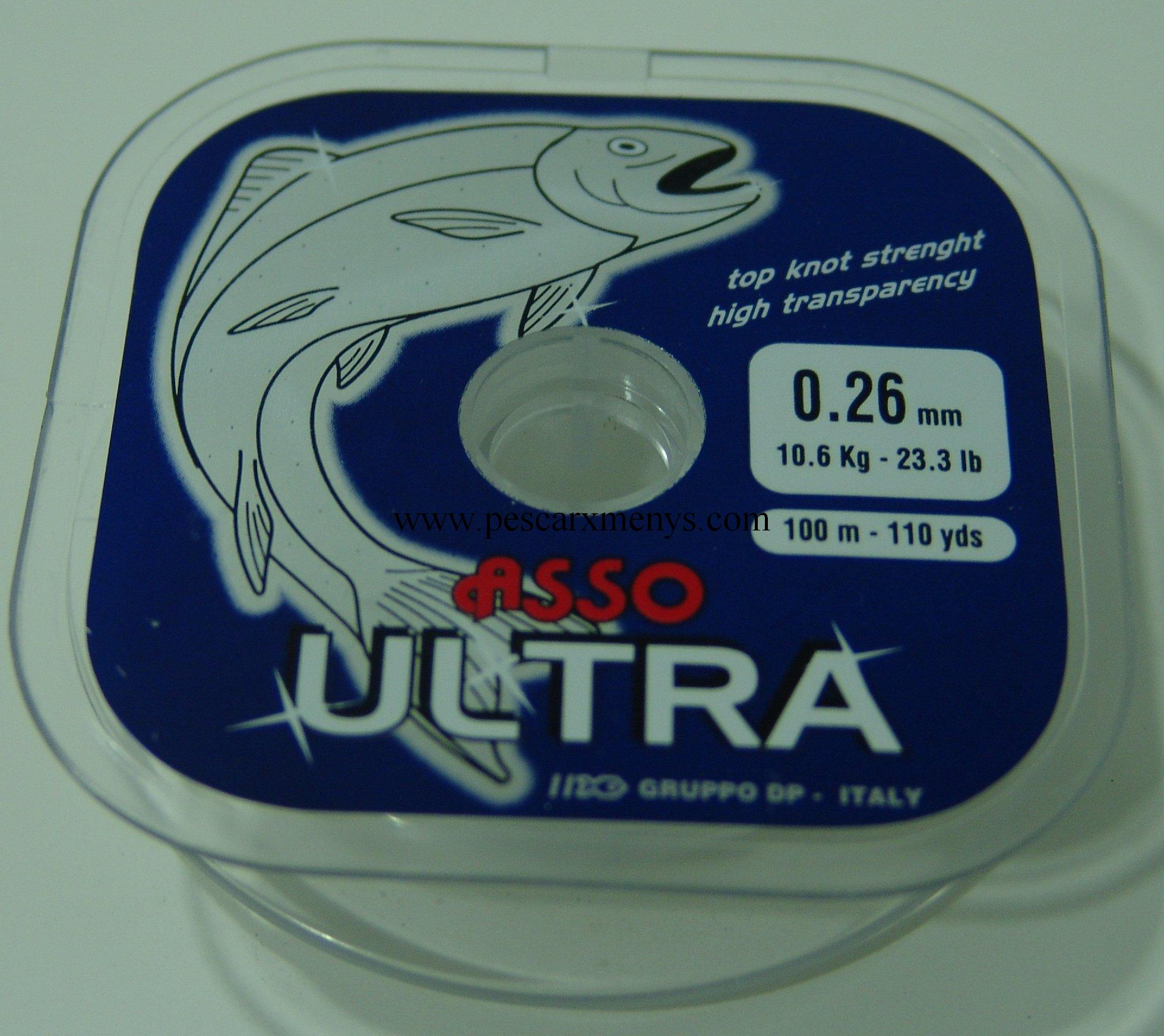 NYLON ASSO ULTRA 100m 0.26 10.6kg