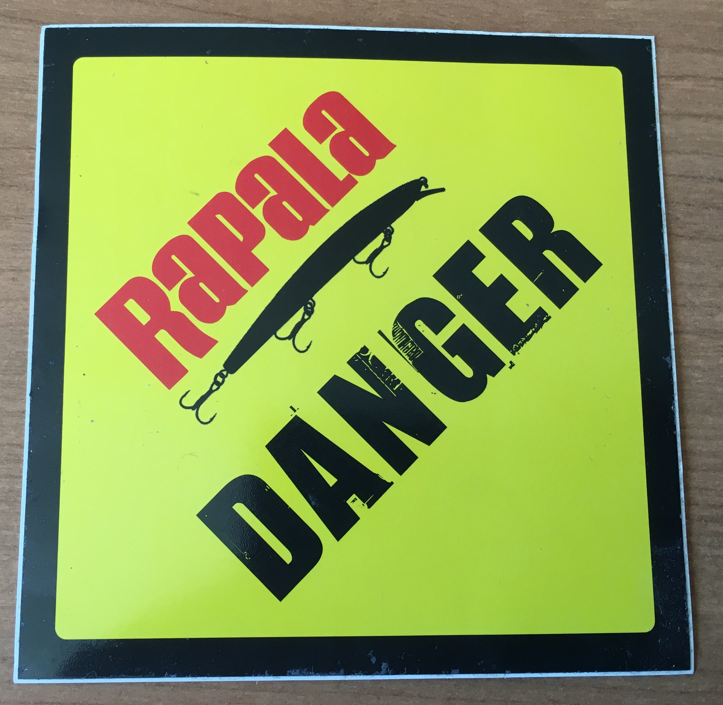 ADHESIVO RAPALA DANGER