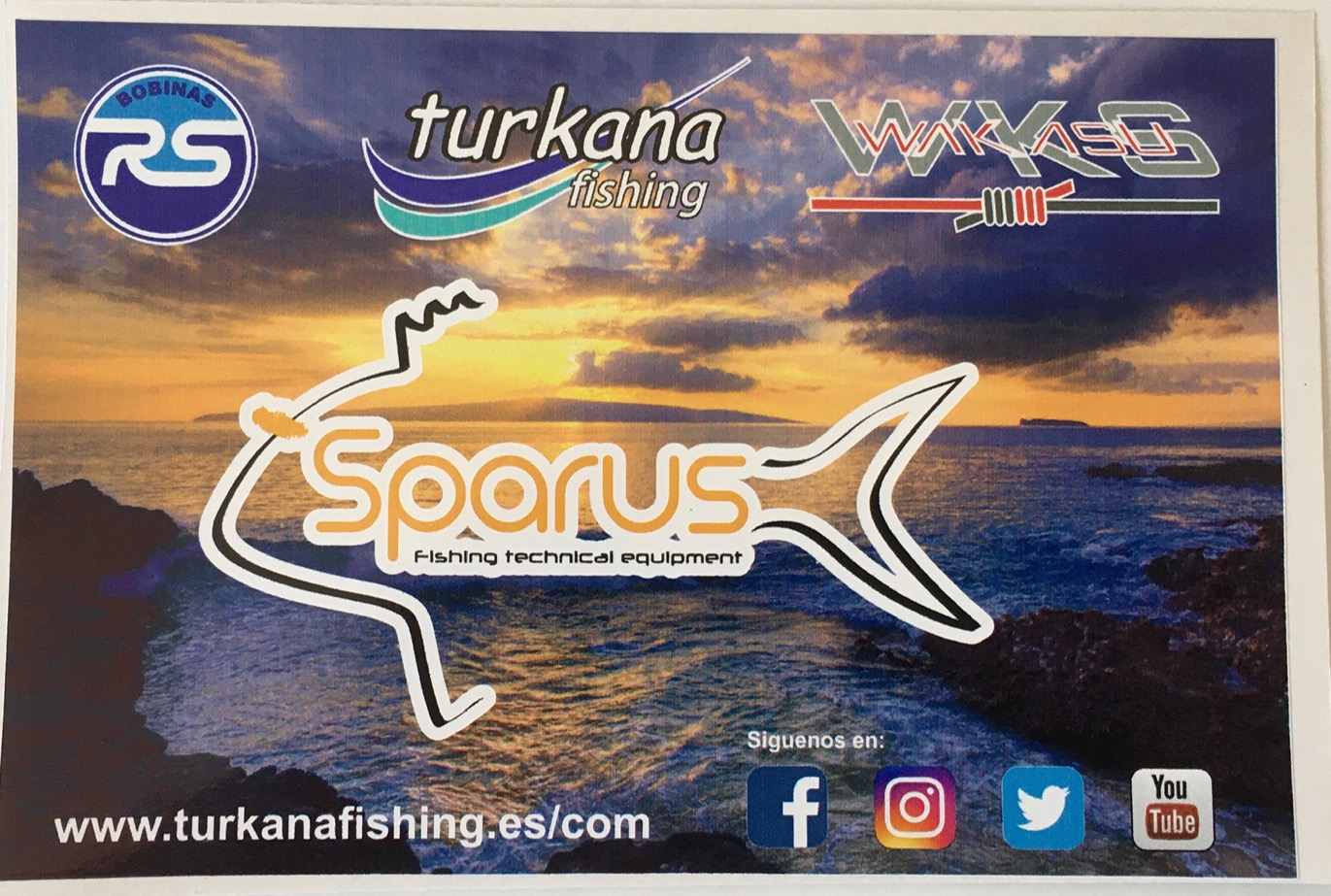 ADHESIVO TURKANA SPARUS 17X11 cm