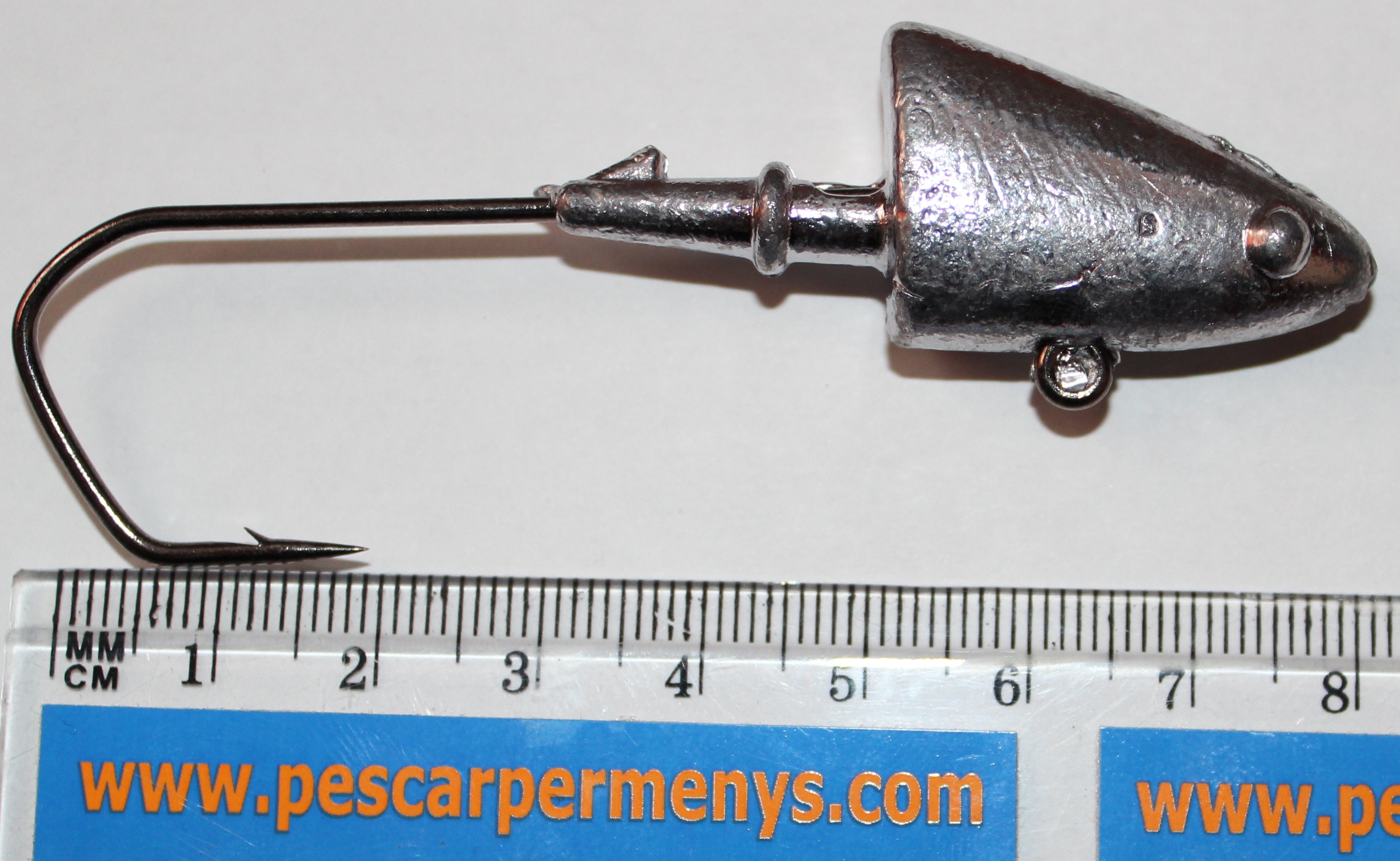 JIG SHAD EXAGONAL 40gr anz. 6/0