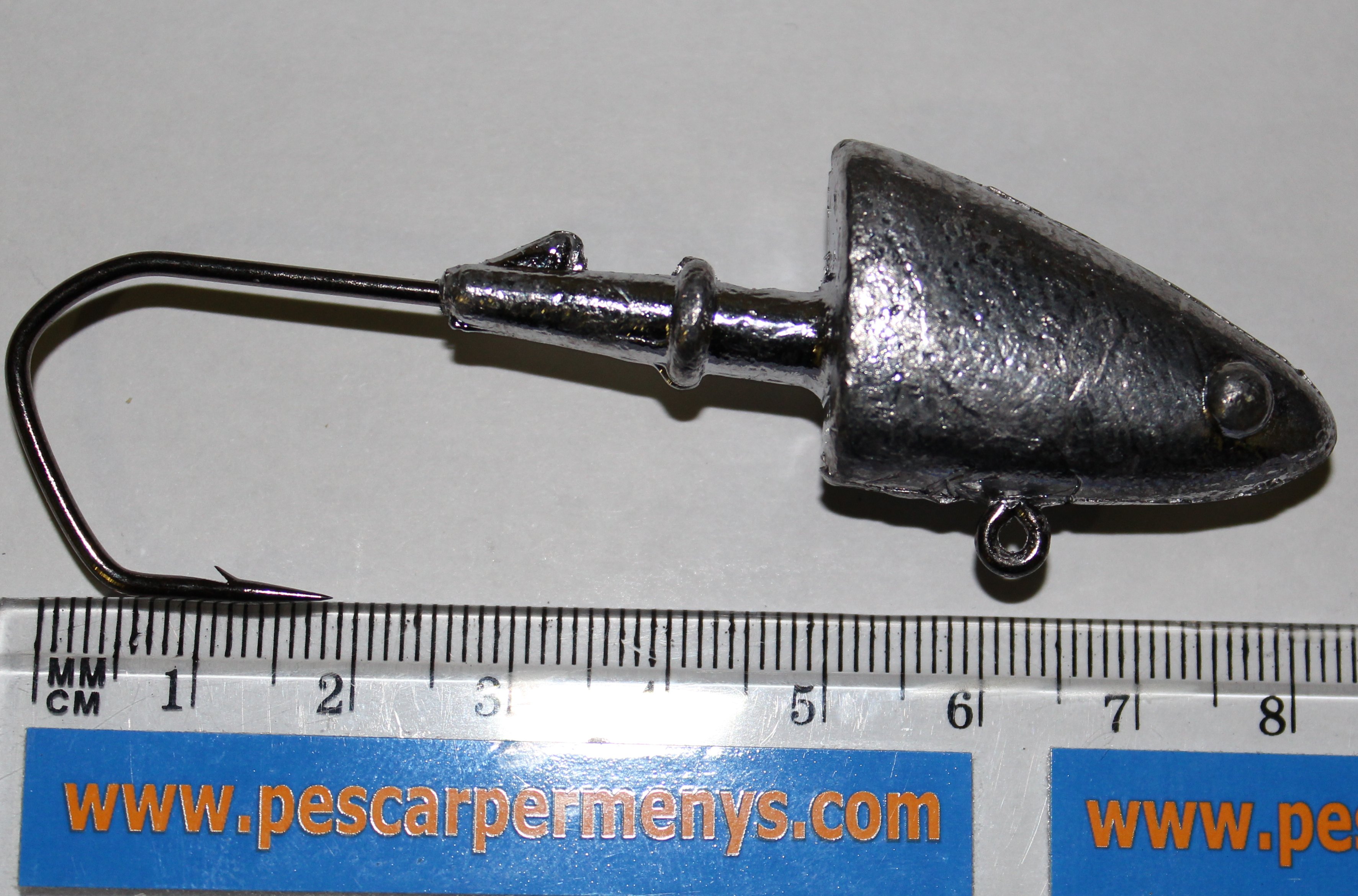 JIG SHAD EXAGONAL 60gr anz. 6/0