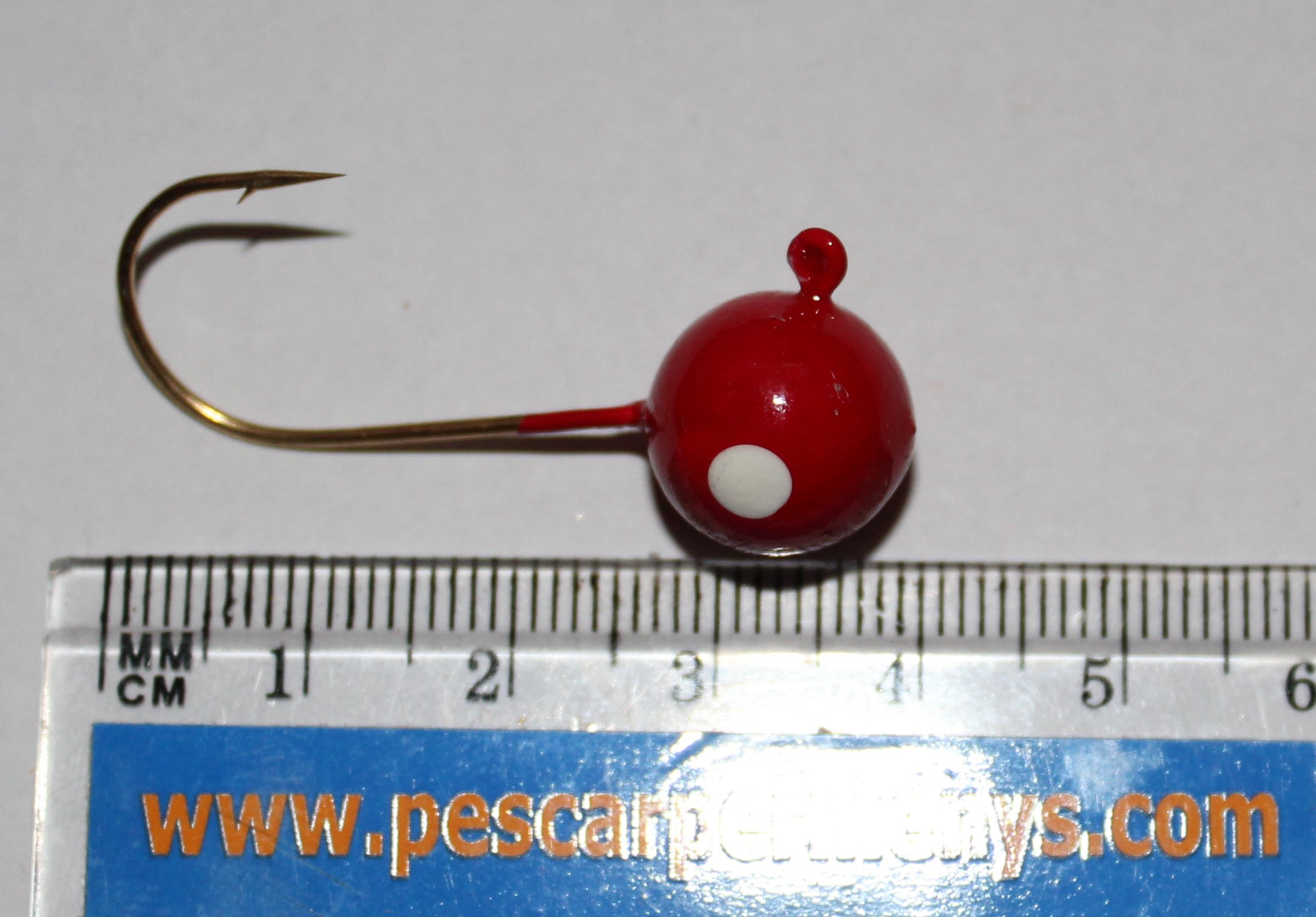 JIG ROUND - JIG REDONDO ROJO 3/8 (unidad)
