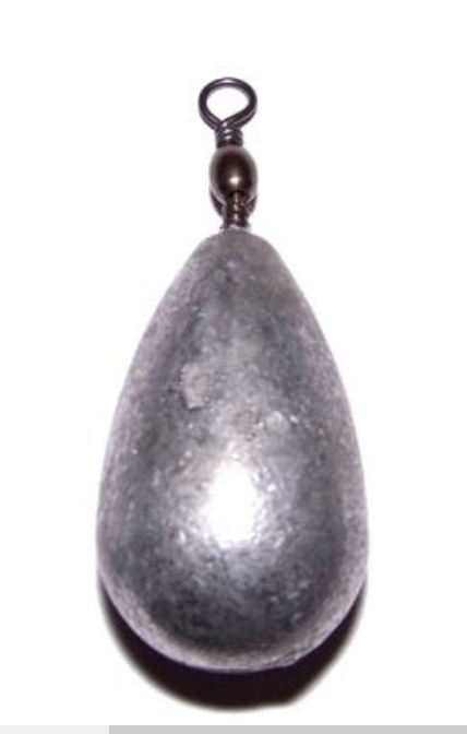 PLOMO PERA CON EMERILLON 7GR (unidad)