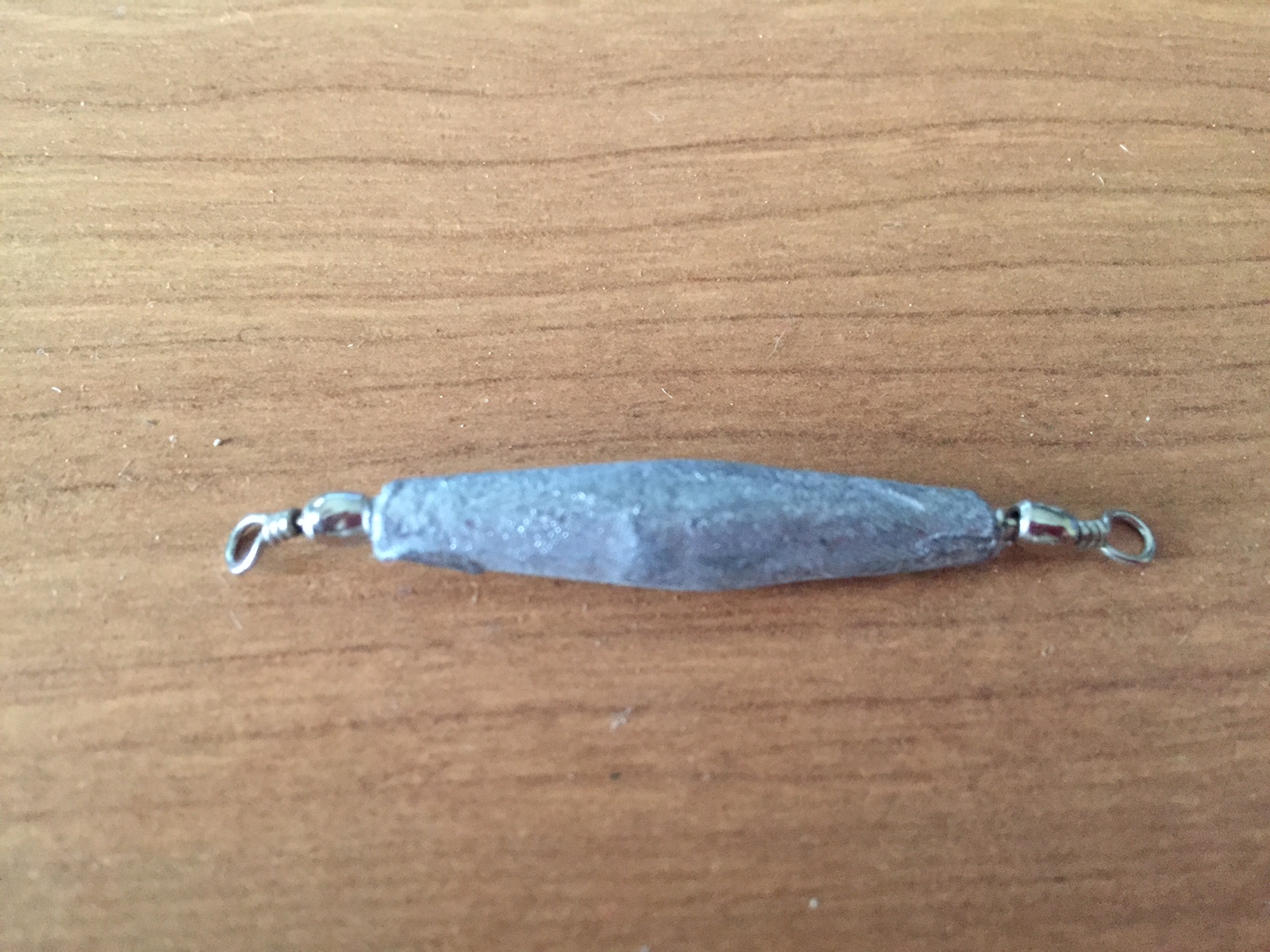 PLOMO TORPEDO CON 2 EMERILLONES 25GR (unidad)