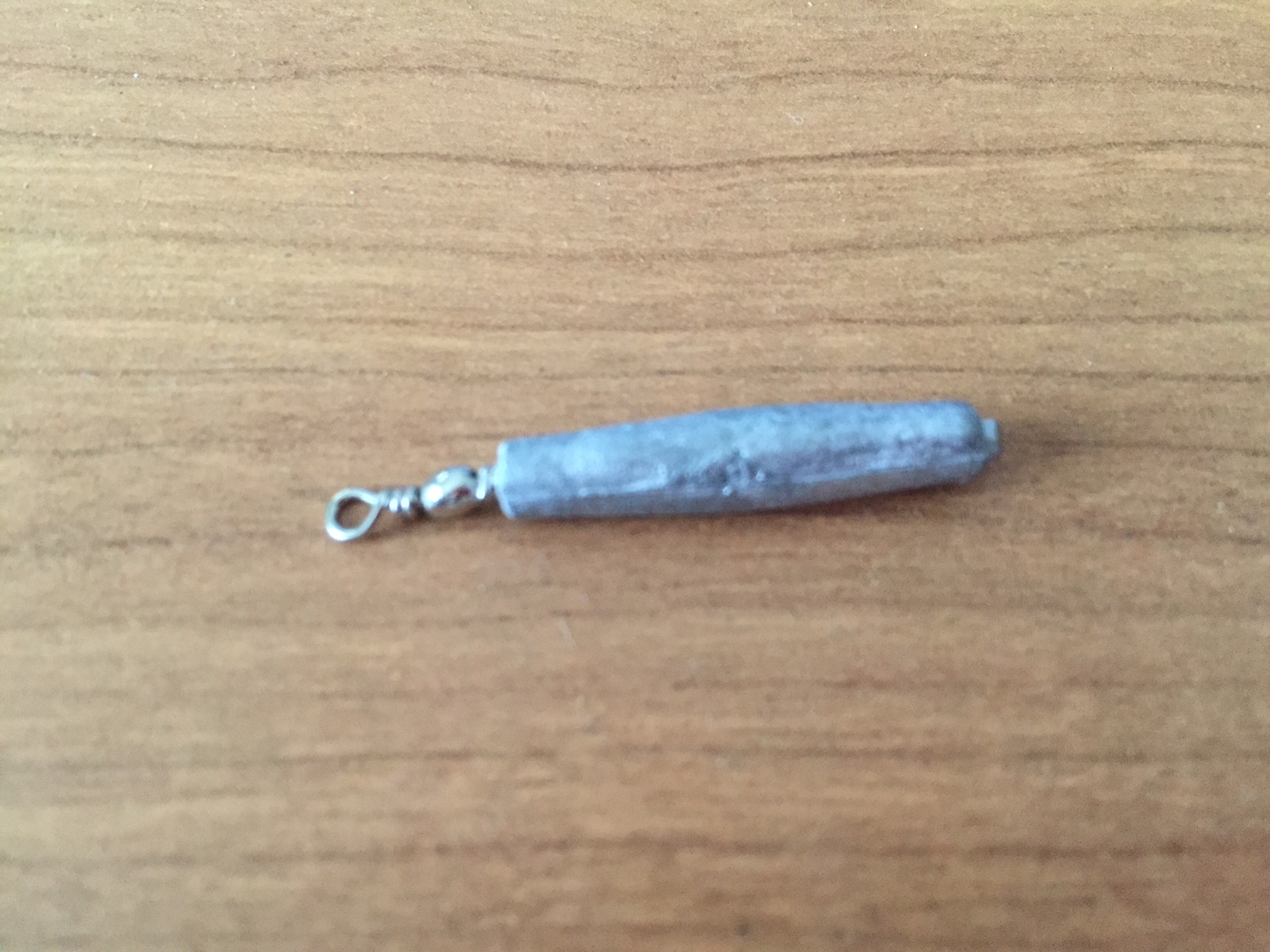 PLOMO TORPEDO CON EMERILLON 14GR (unidad