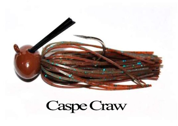 LONGASBAITS FOOTBALL JIG MINI 1/2OZ CASPE CRAW