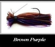 LONGASBAITS FINESSE WIRE JIGS 3/8OZ BROWN-PURPLE (2 unidades)