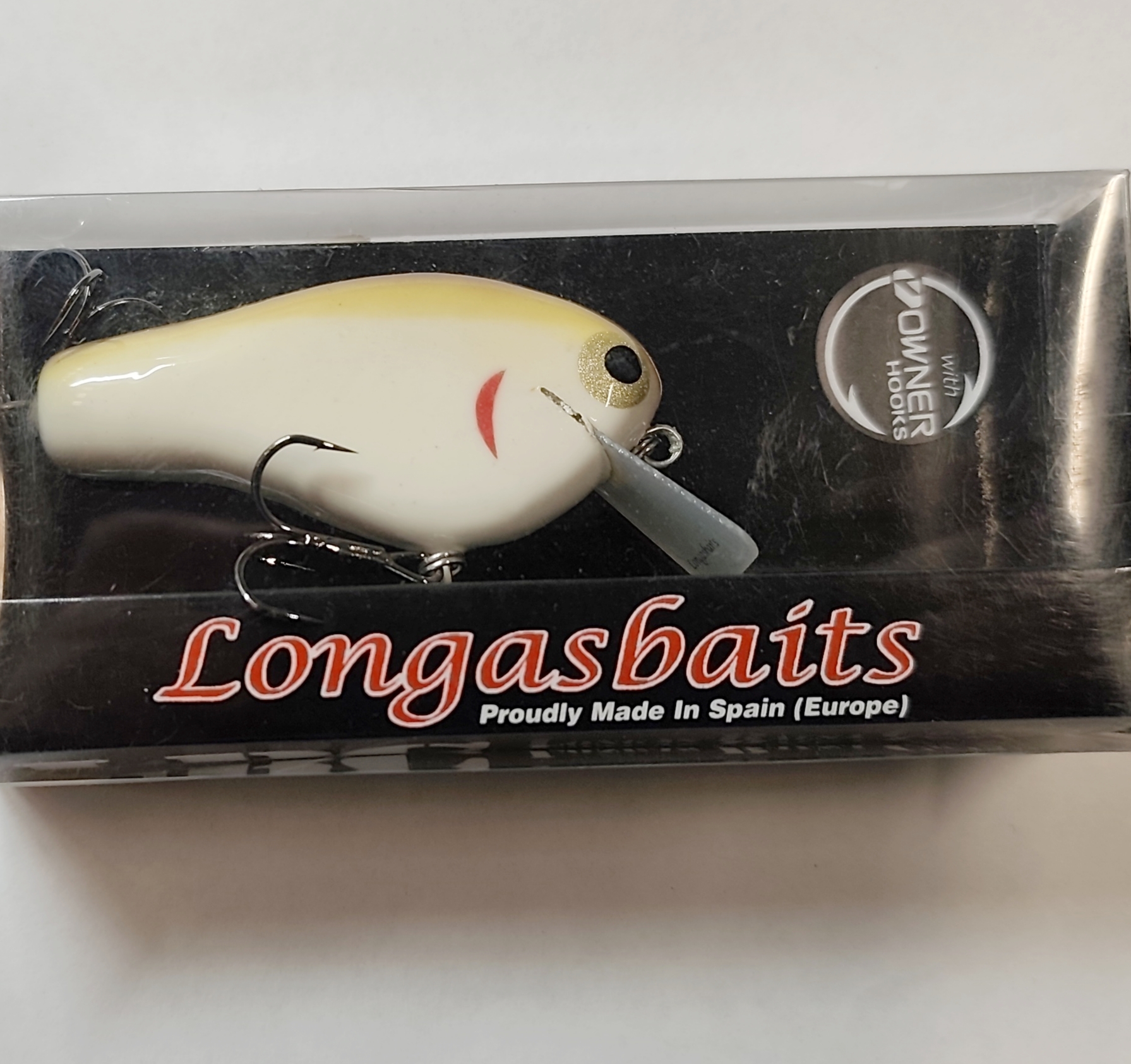 LONGASBAITS PLANO CRANK SR SPECIAL JONA BROWN-CHARTREAUSE-BONE