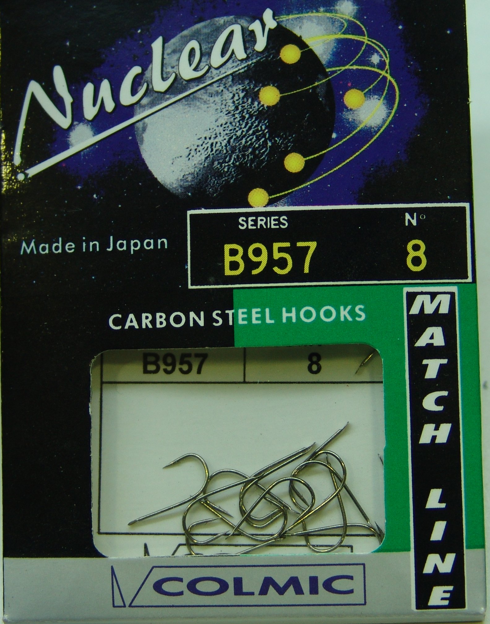 ANZUELO COLMIC NUCLEAR B957 Nº 08 (20 unidades)