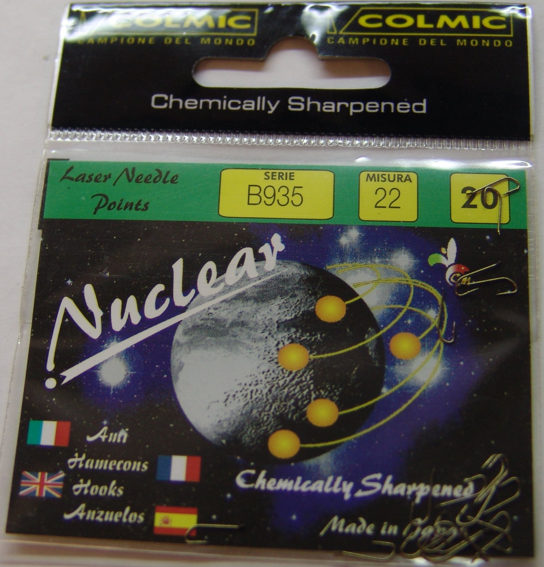 ANZUELO COLMIC NUCLEAR B935 nº 22 (20 unidades)