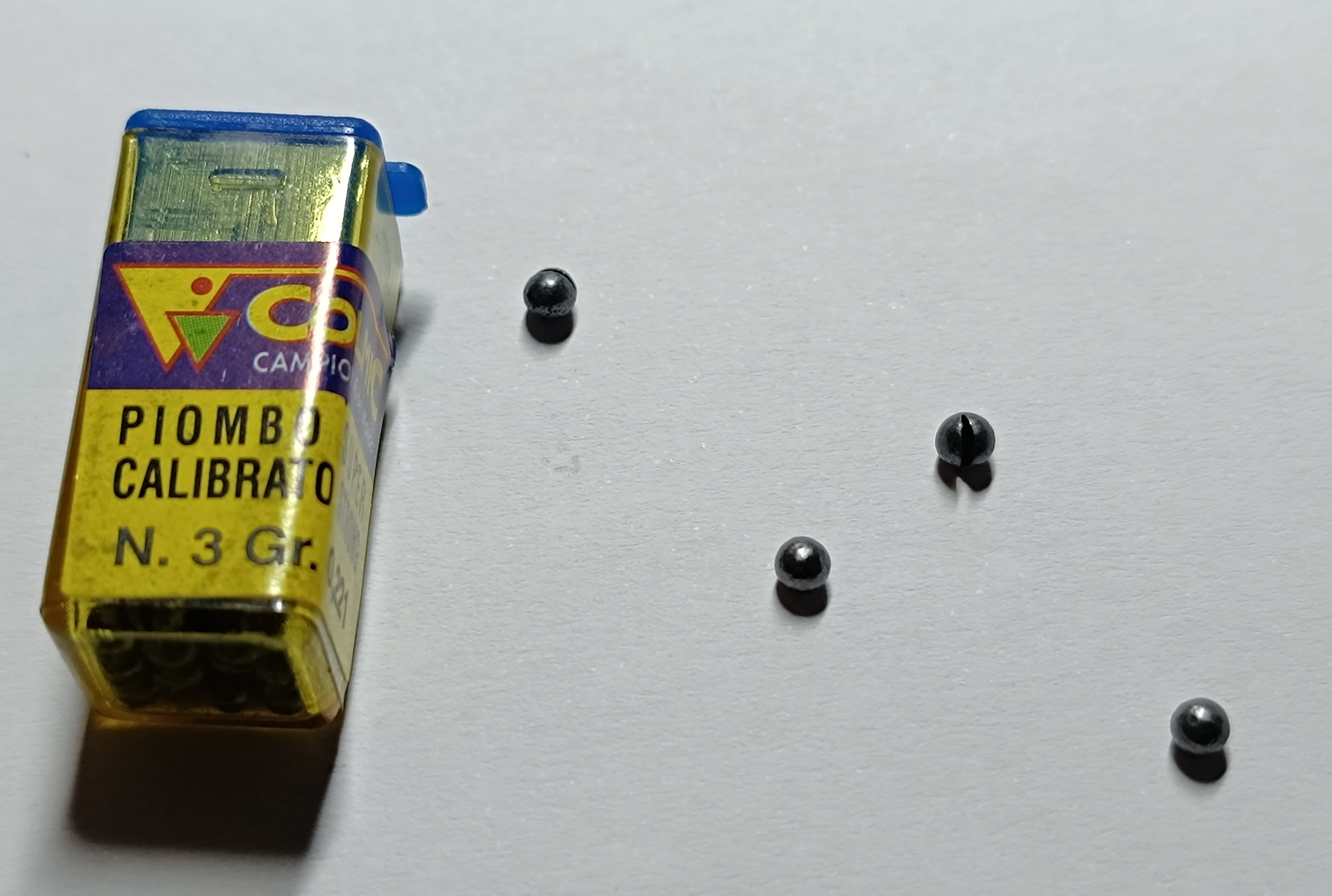 PLOMO COLMIC CALIBRADO Nº 3 (0.221gr)