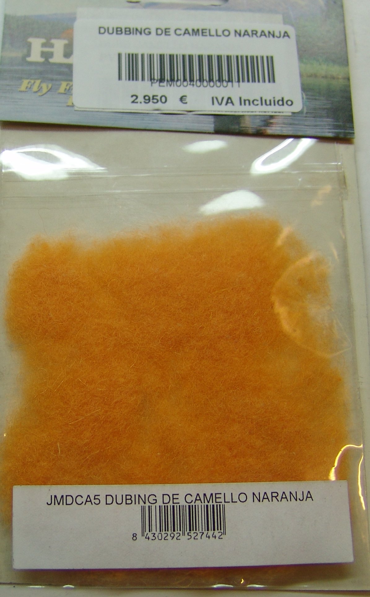 DUBBING DE CAMELLO NARANJA