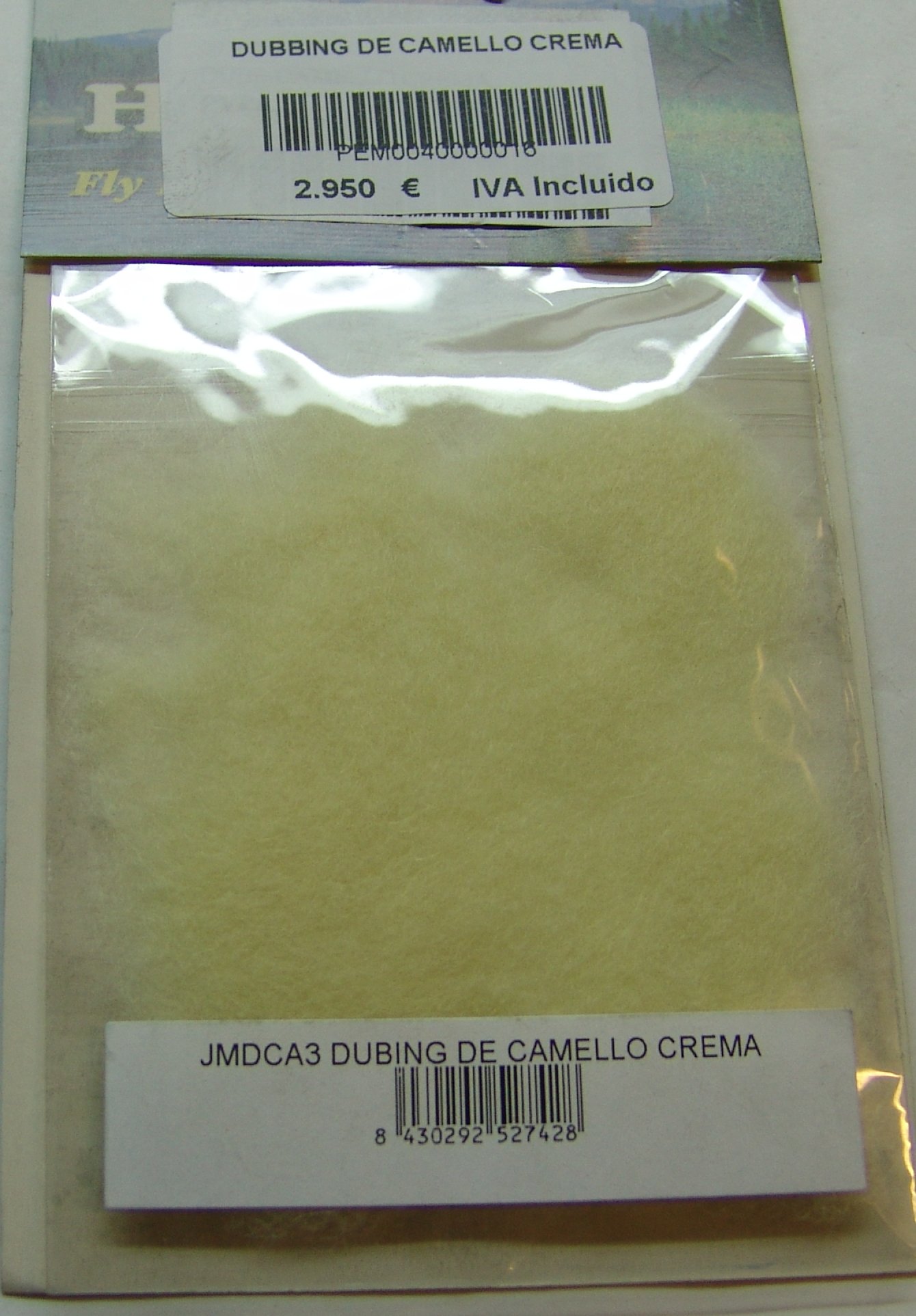 DUBBING DE CAMELLO CREMA