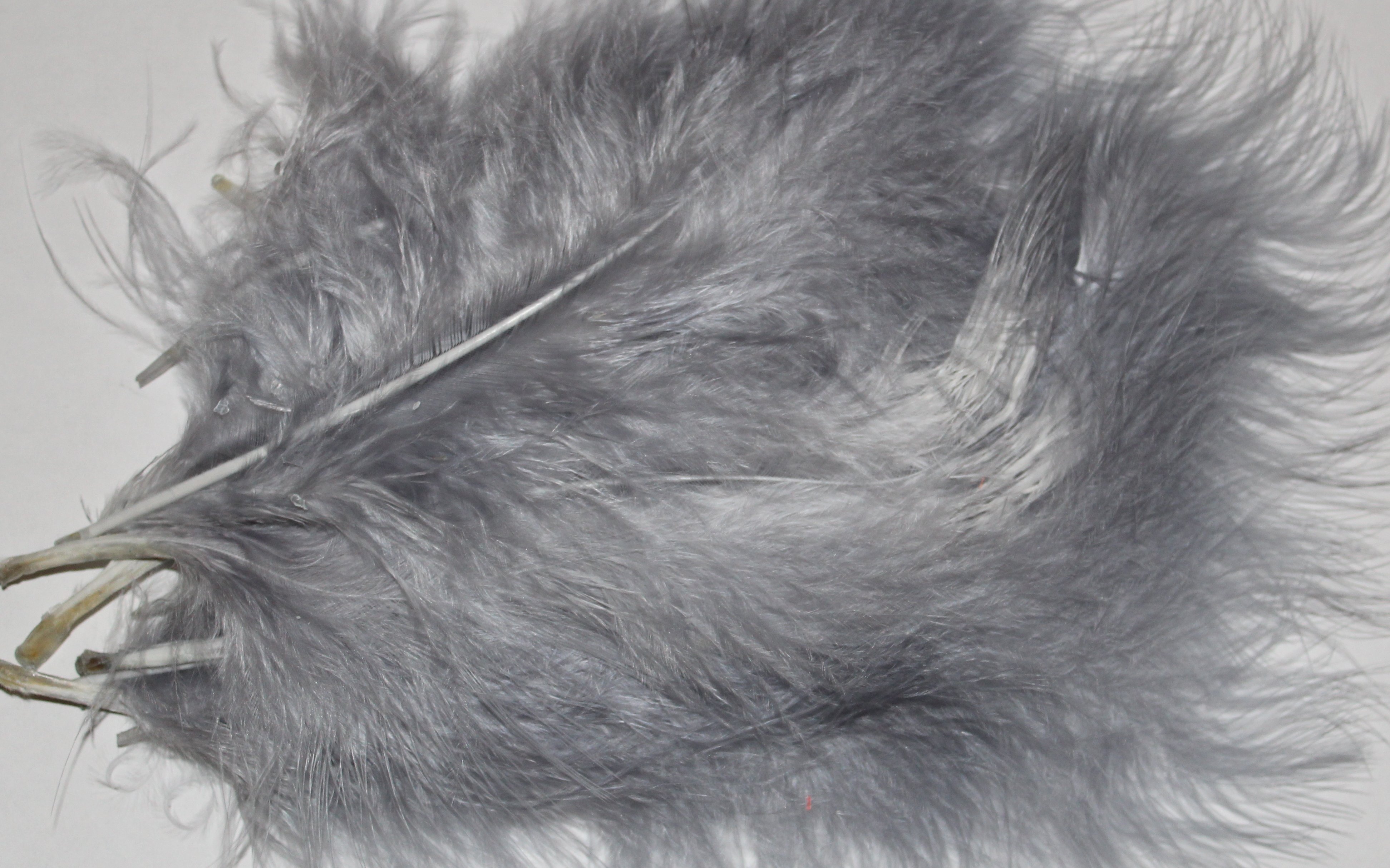 GRAND MARABOU GRIS