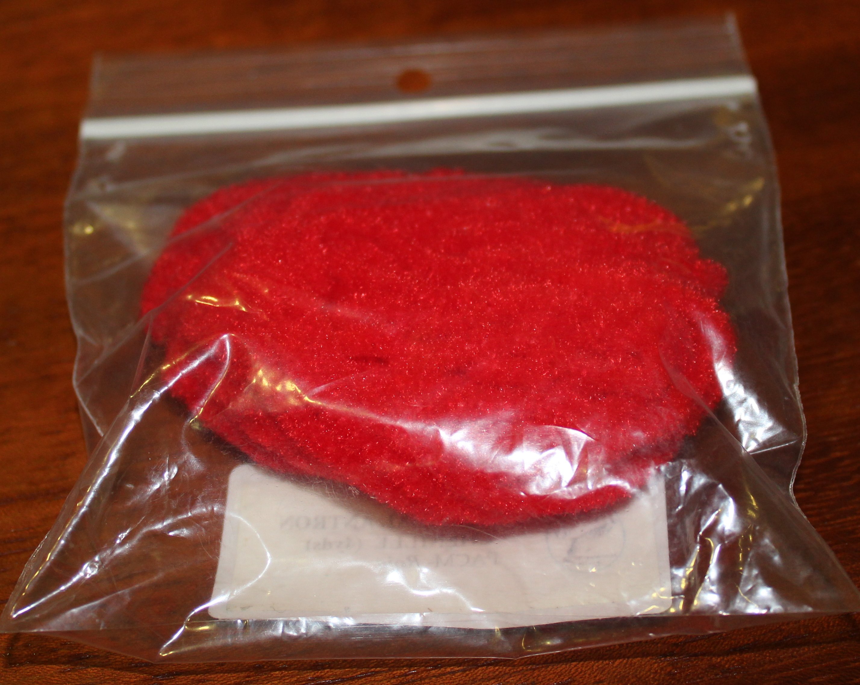TRILOBAL ANTRON CHENILLE (4yds) - RED