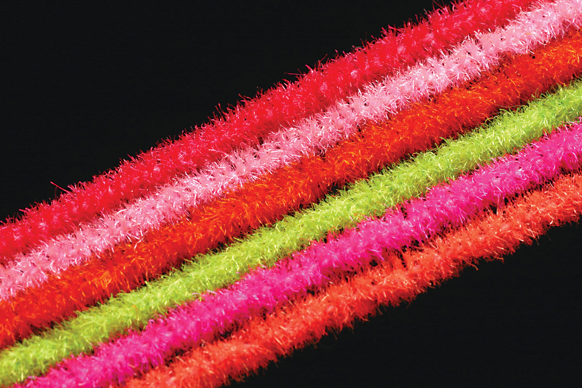 TRILOBAL ANTRON CHENILLE (4yds) - RED