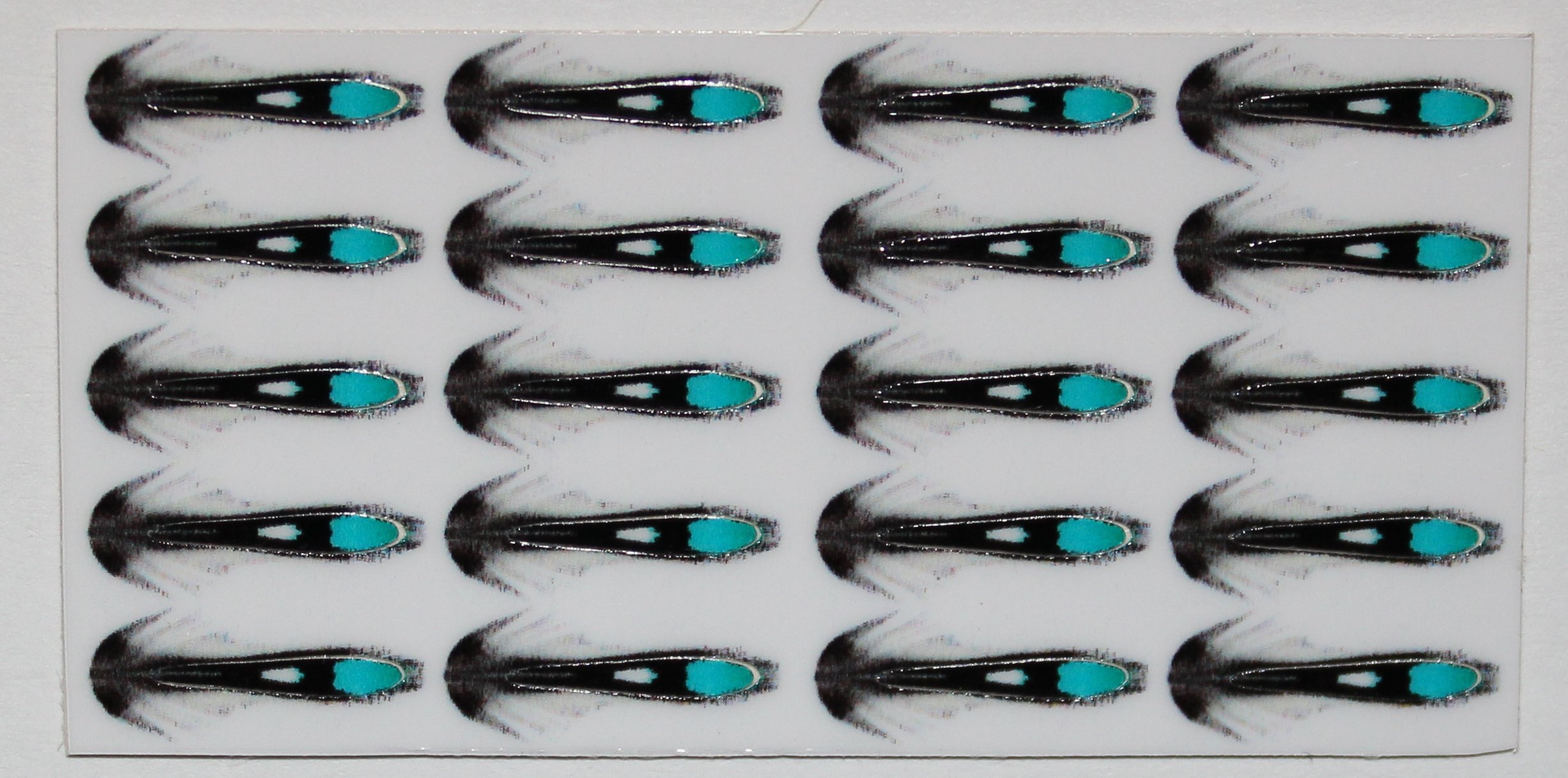SUBSTITUTE JUNGLE COCK BLUE 10mm (20 unidades)
