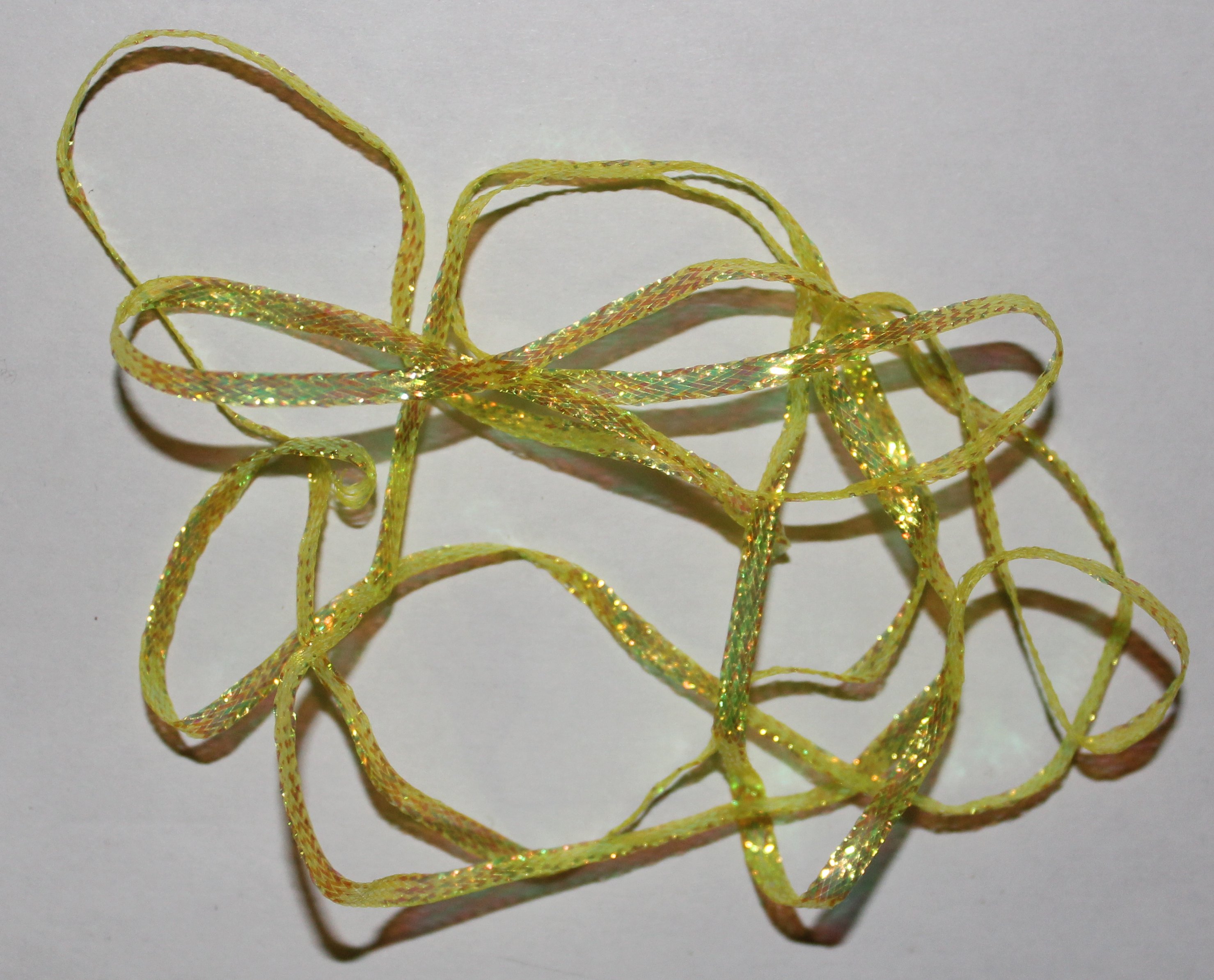 PEARL BRAIDBACK 2,5mm 100cm YELLOW