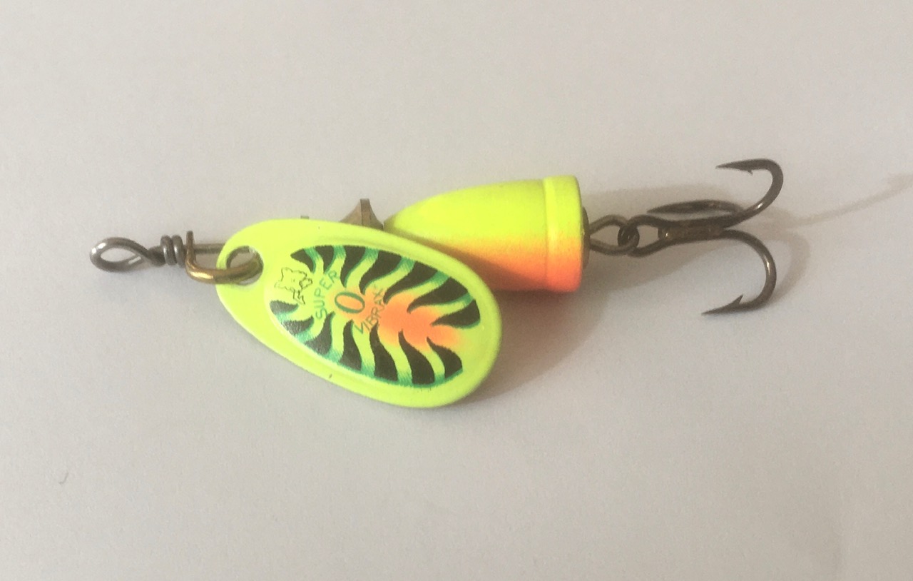 CUCHARILLA VIBRAX FLUORESCENTE Nº0 FT