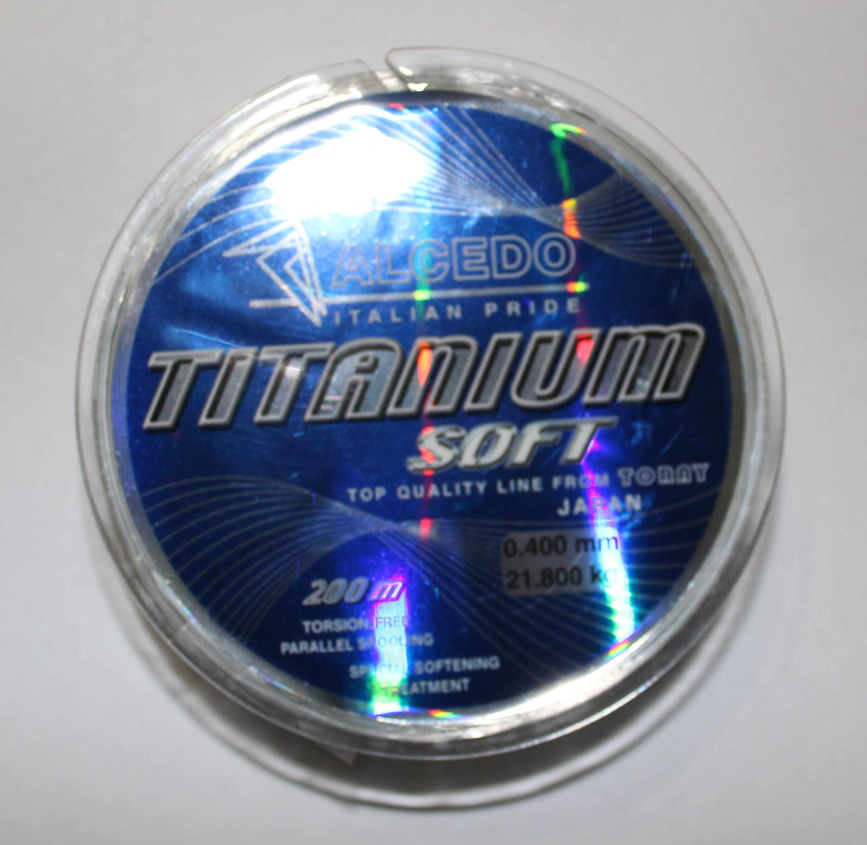 NYLON ALCEDO TITANIUM SOFT 200m 0,400mm 21,80kg